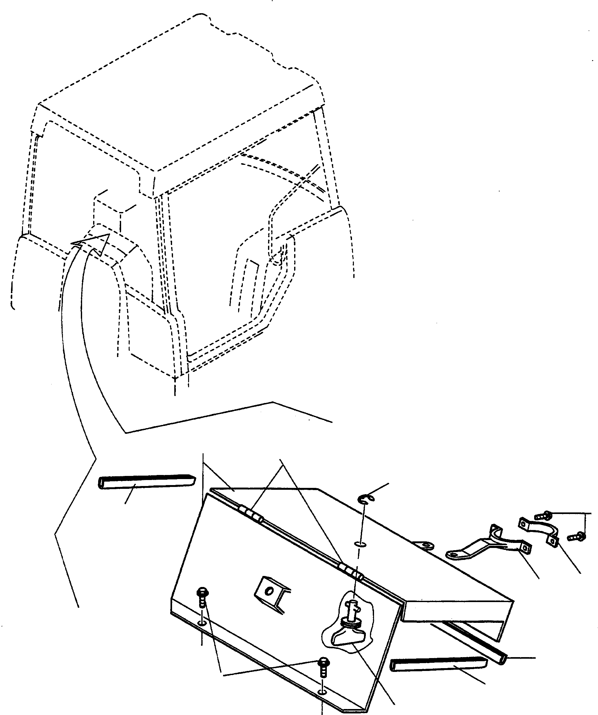 Зажим 42W-56-11D50 KOMATSU