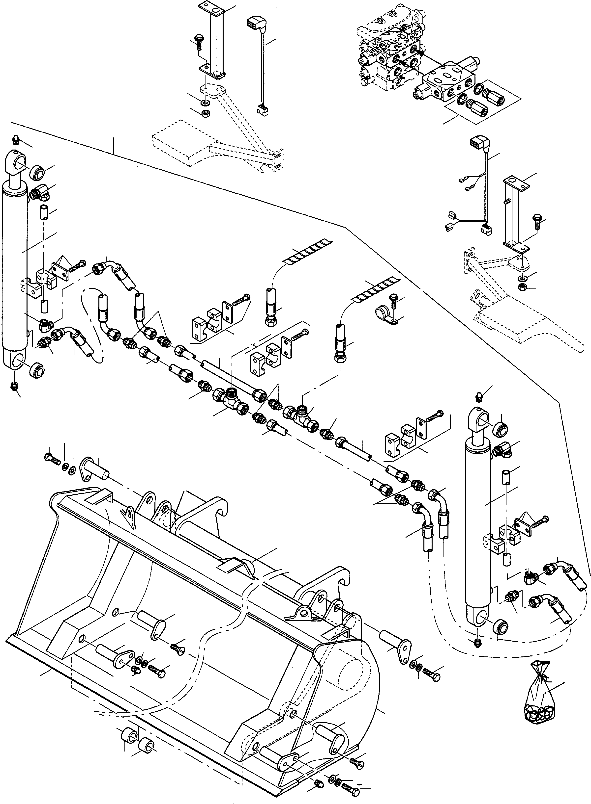 Кронштейн 42U-70-12430 KOMATSU