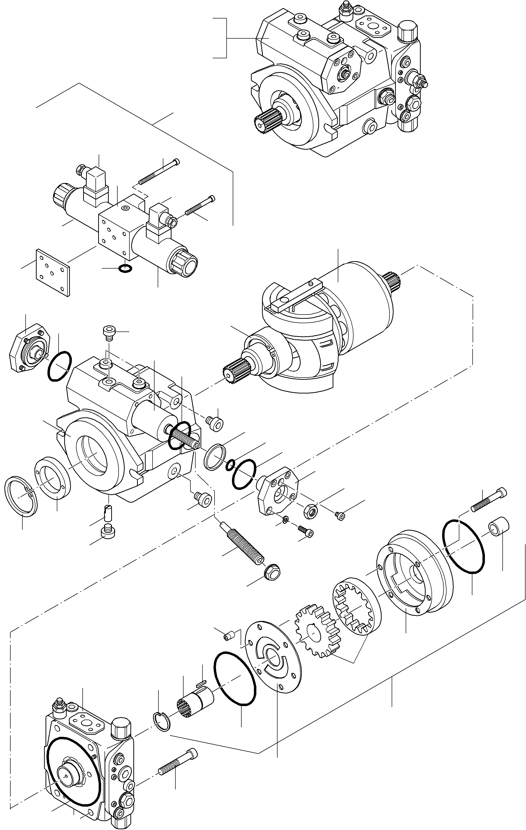 Клапан в сборе 42U-17-H0R91 KOMATSU