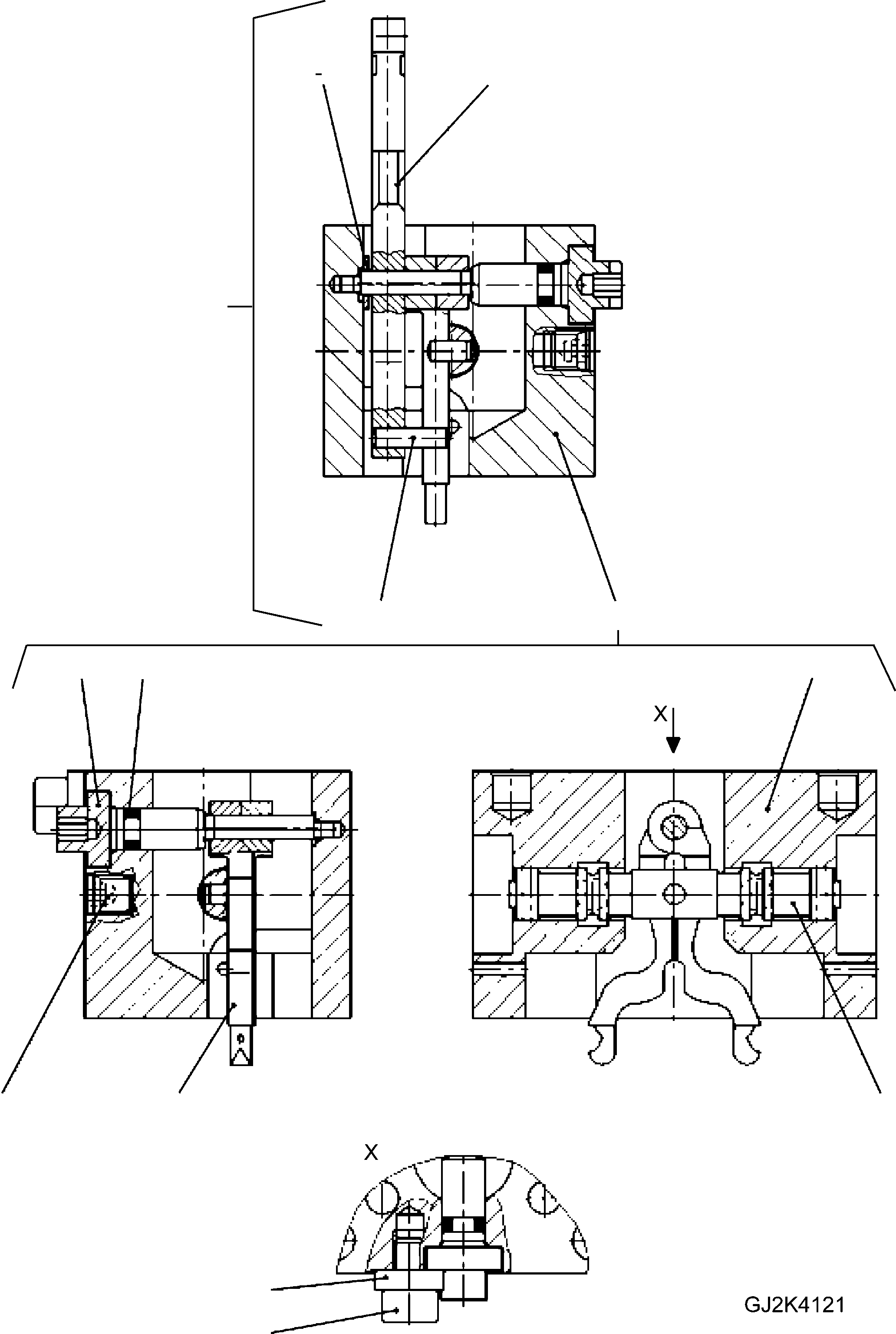 Рычаг 42U-17-H0S81 KOMATSU