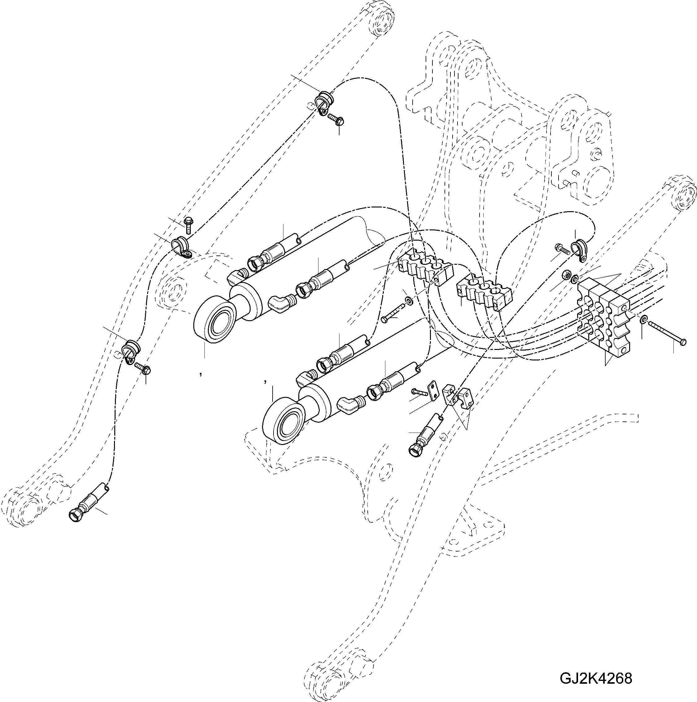 BUCKET CYLINDER 42T-63-23110 KOMATSU