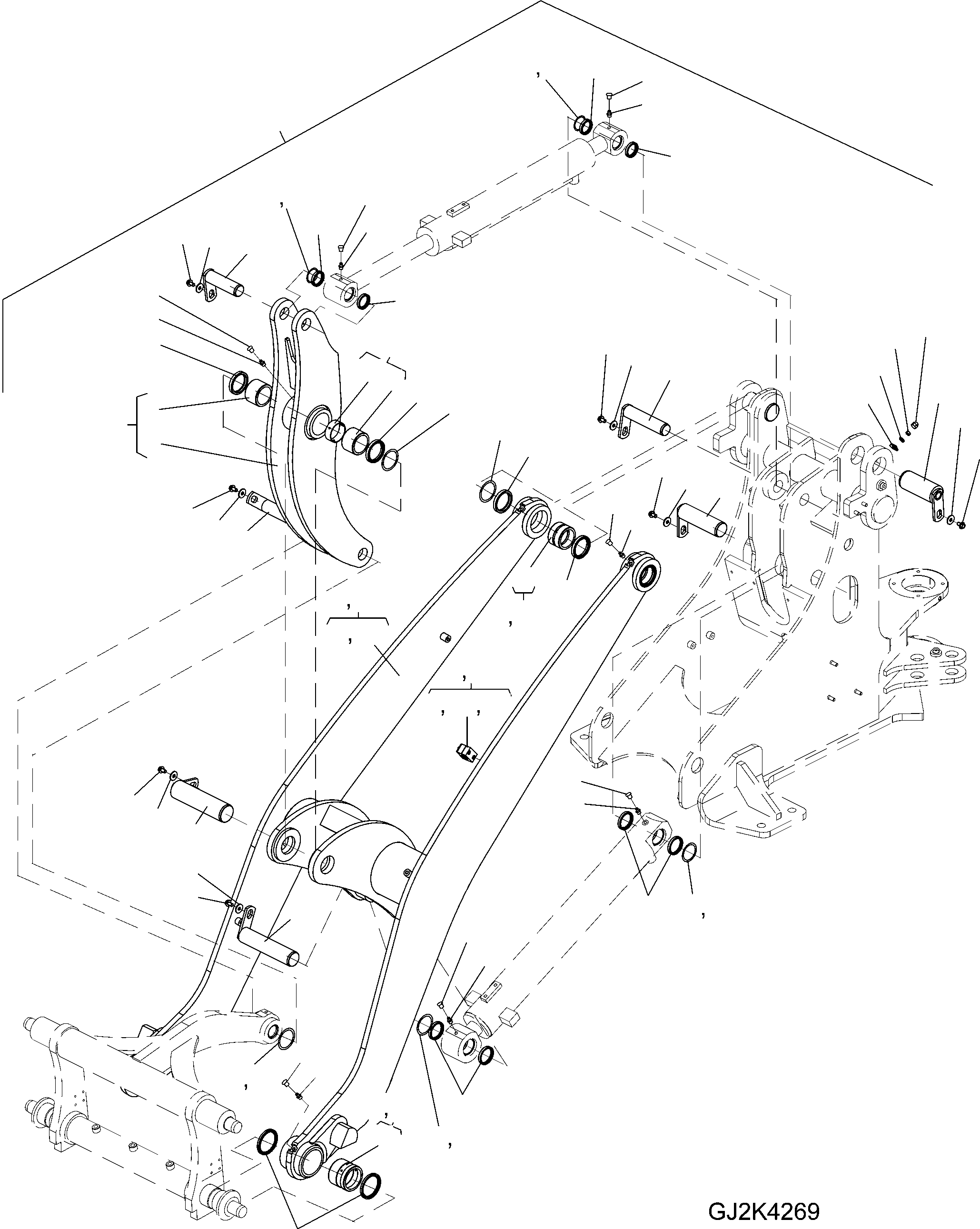ROCKER ARM 42T-70-21050 KOMATSU