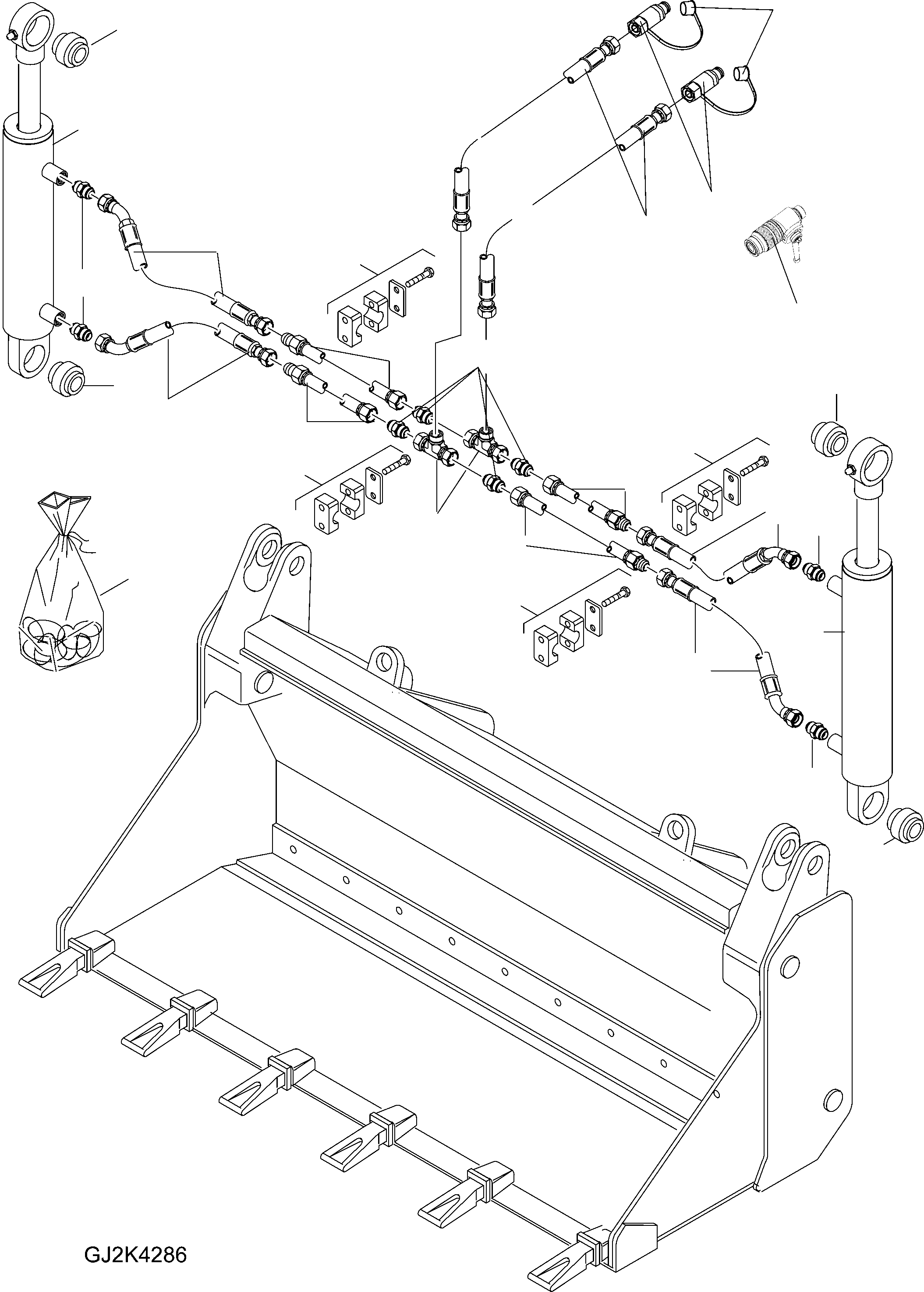 Комплект прокладок 42U-70-H0P27 KOMATSU