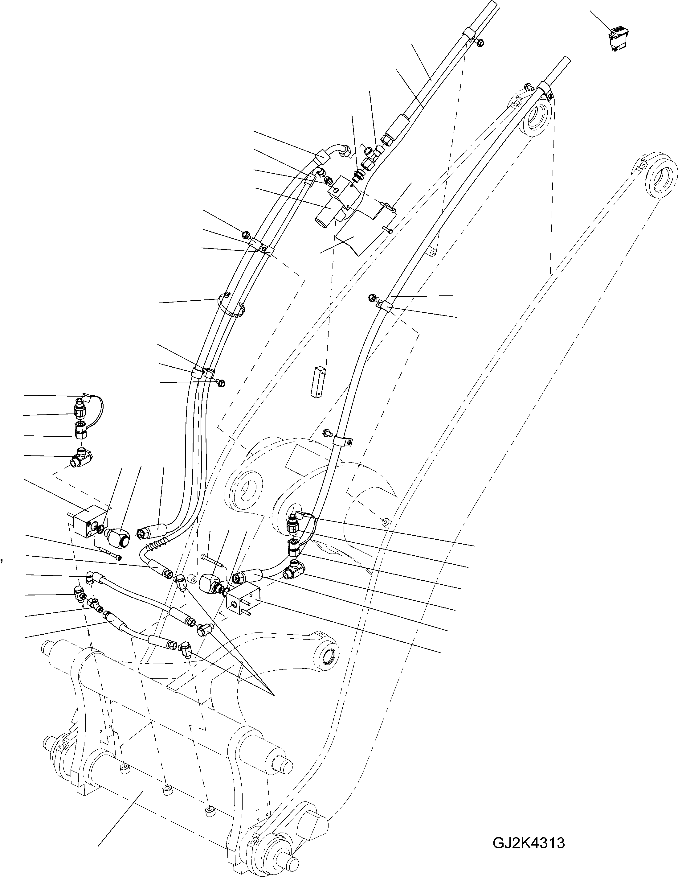 Шланг в сборе 42T-09-H2340 KOMATSU