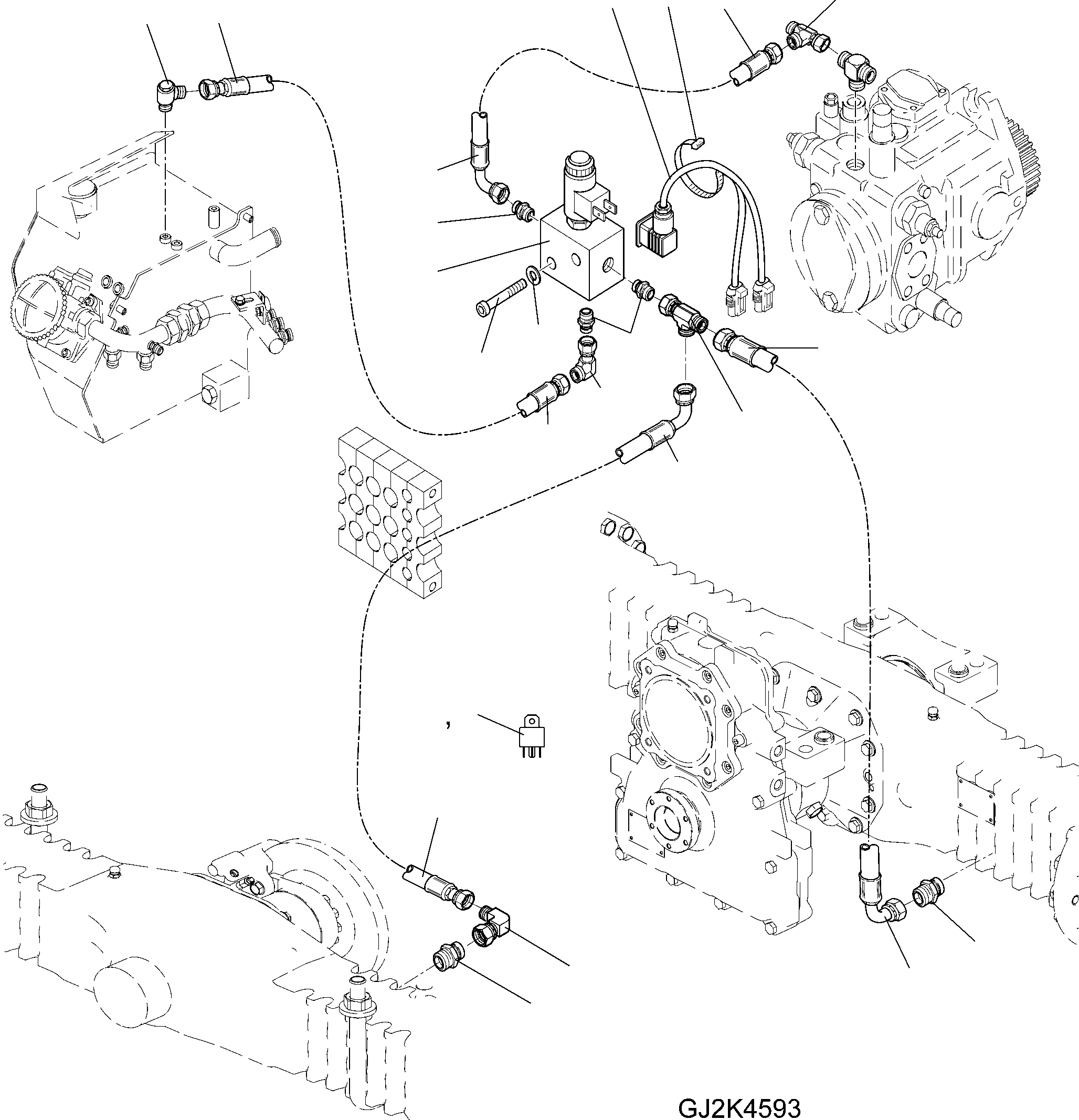 Шланг в сборе 42T-09-H2840 KOMATSU