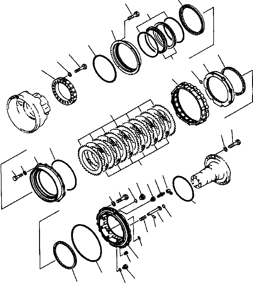 BRAKE ASS'Y 428-33-11003 KOMATSU