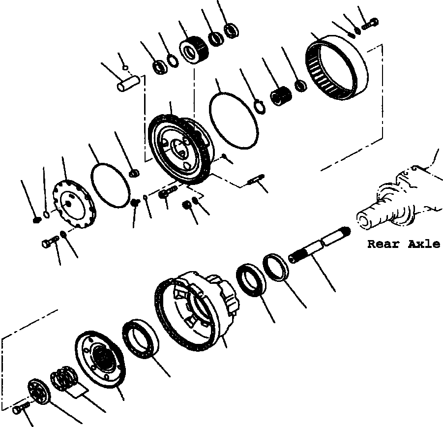 Болт 01010-62025 KOMATSU