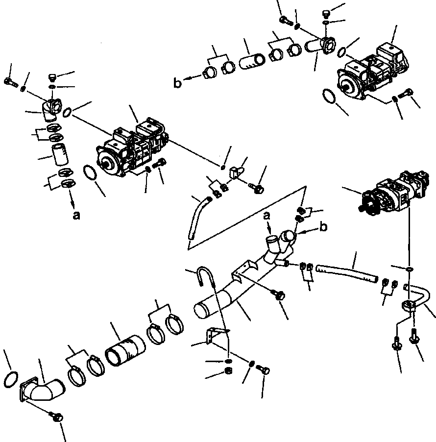 Болт 014325-01235 KOMATSU