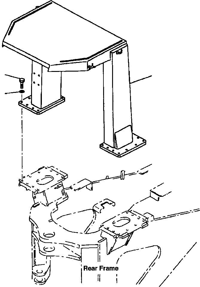 CANOPY,ROPS 428-54-19112 KOMATSU