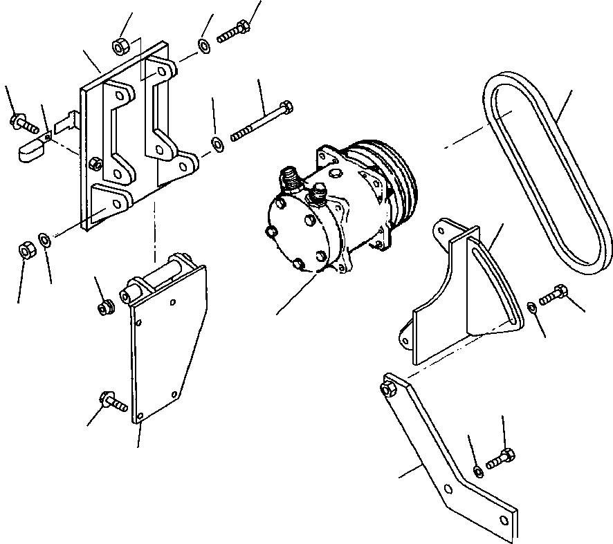 BRACKET, ADJUST 428-07-A1110 KOMATSU