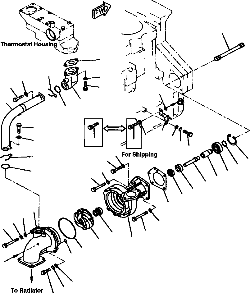 Стопорное кольцо 6162-63-1441 KOMATSU