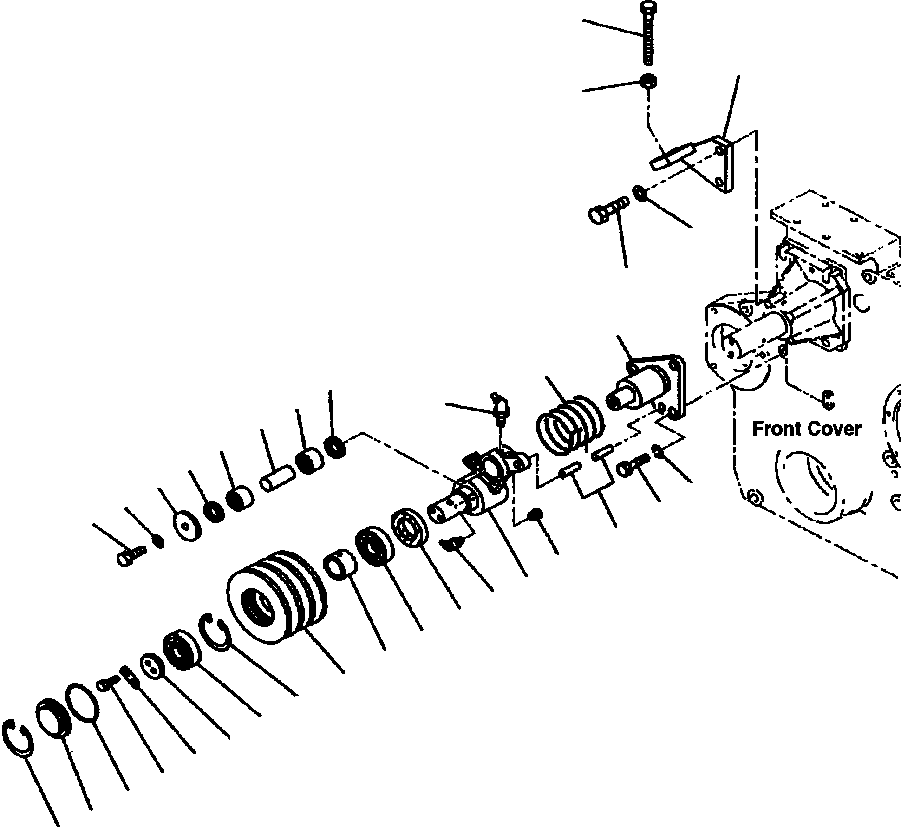 Кольцо подшипника 6162-64-3290 KOMATSU
