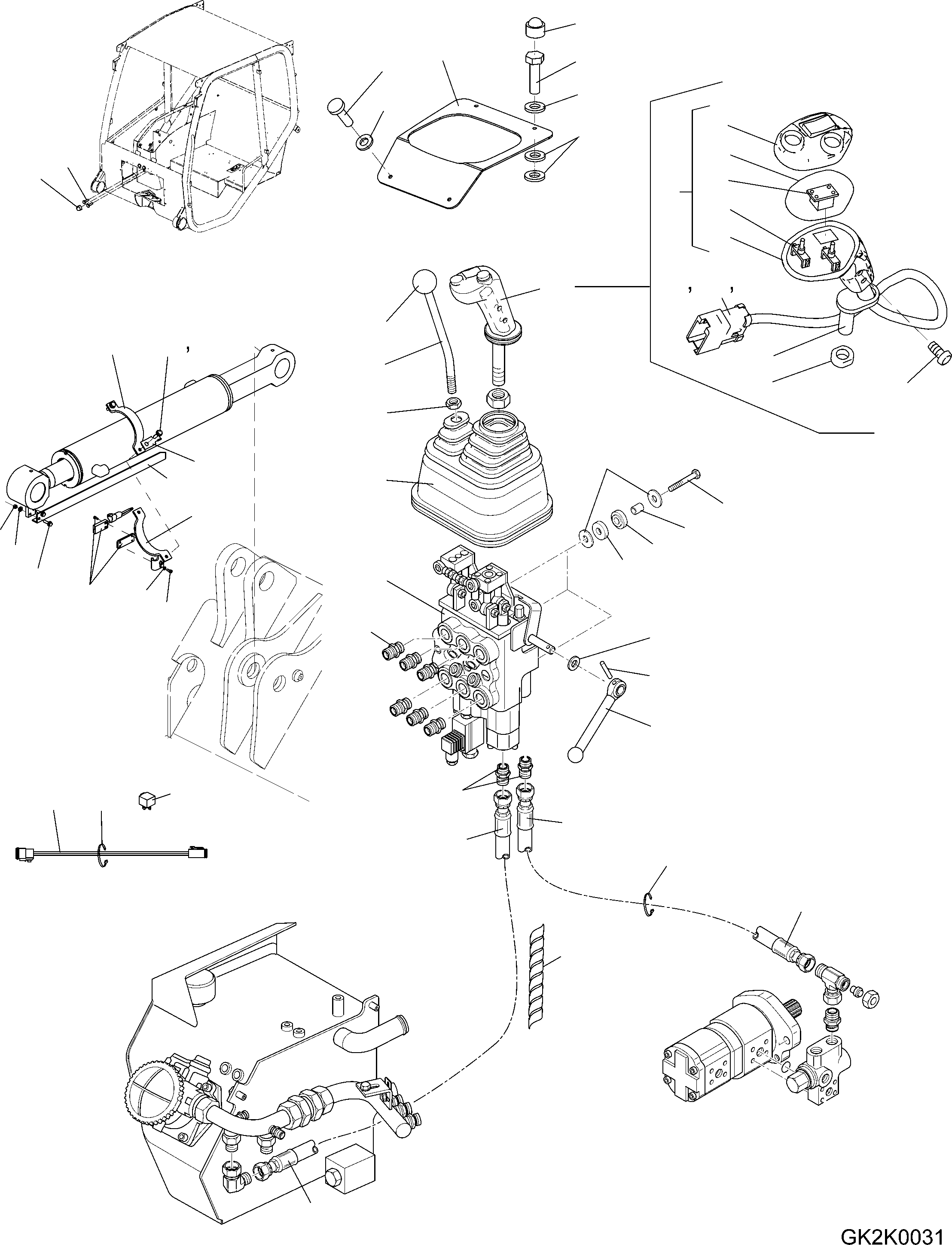 MAIN VALVE, RTD (42T-64-33130) KOMATSU