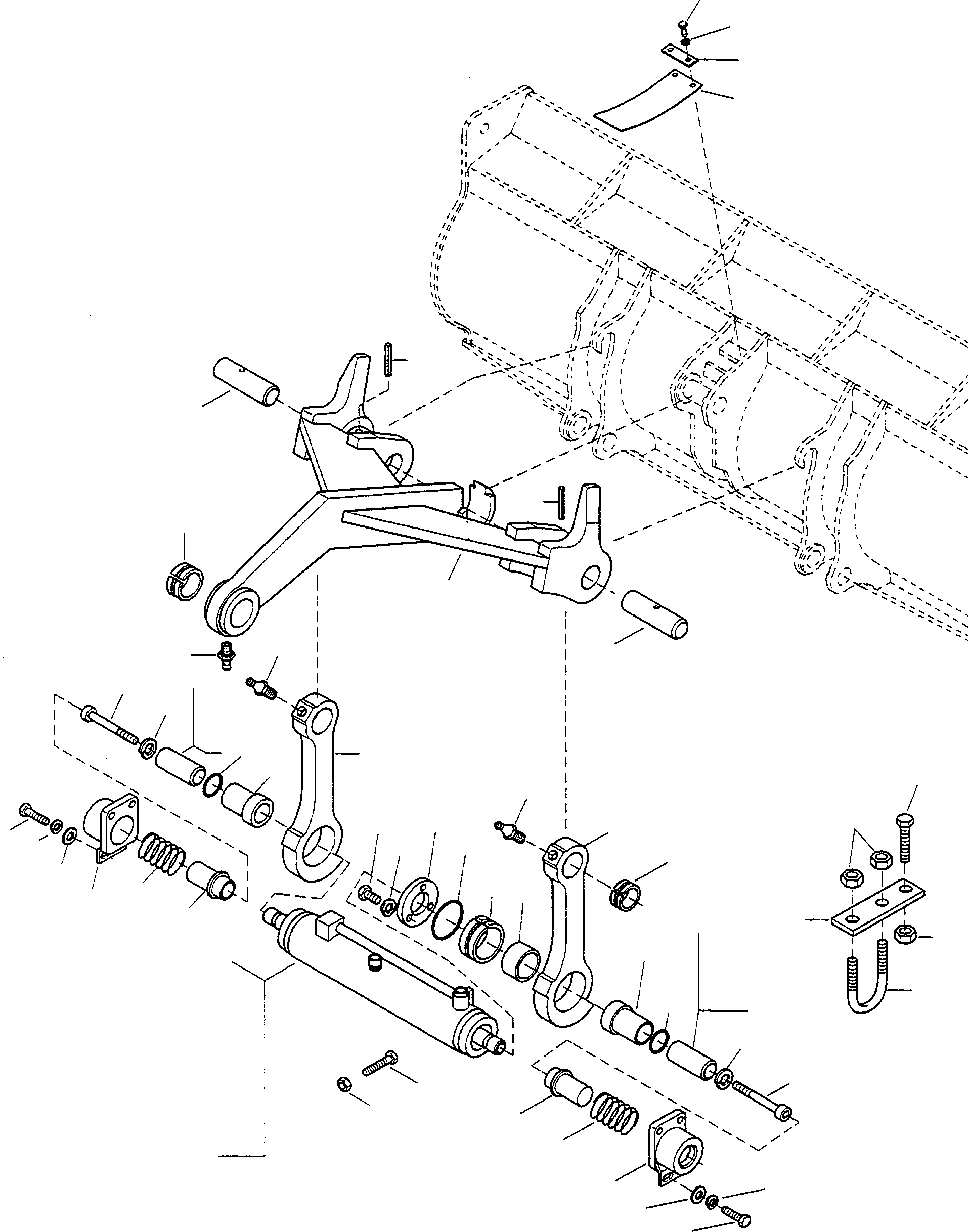 HINGE ROD 4227392M1 KOMATSU