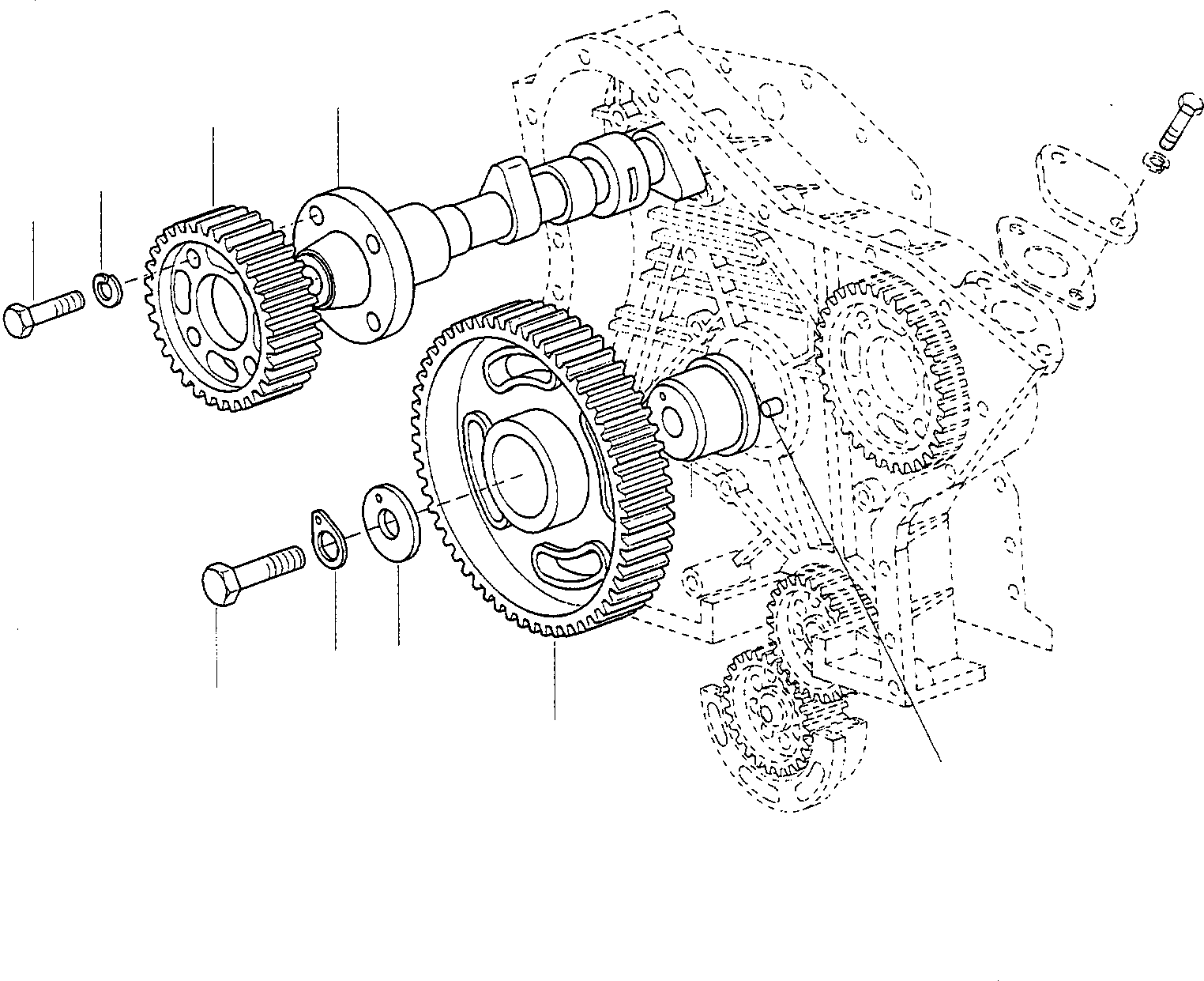Шестерня 4911449M1 KOMATSU