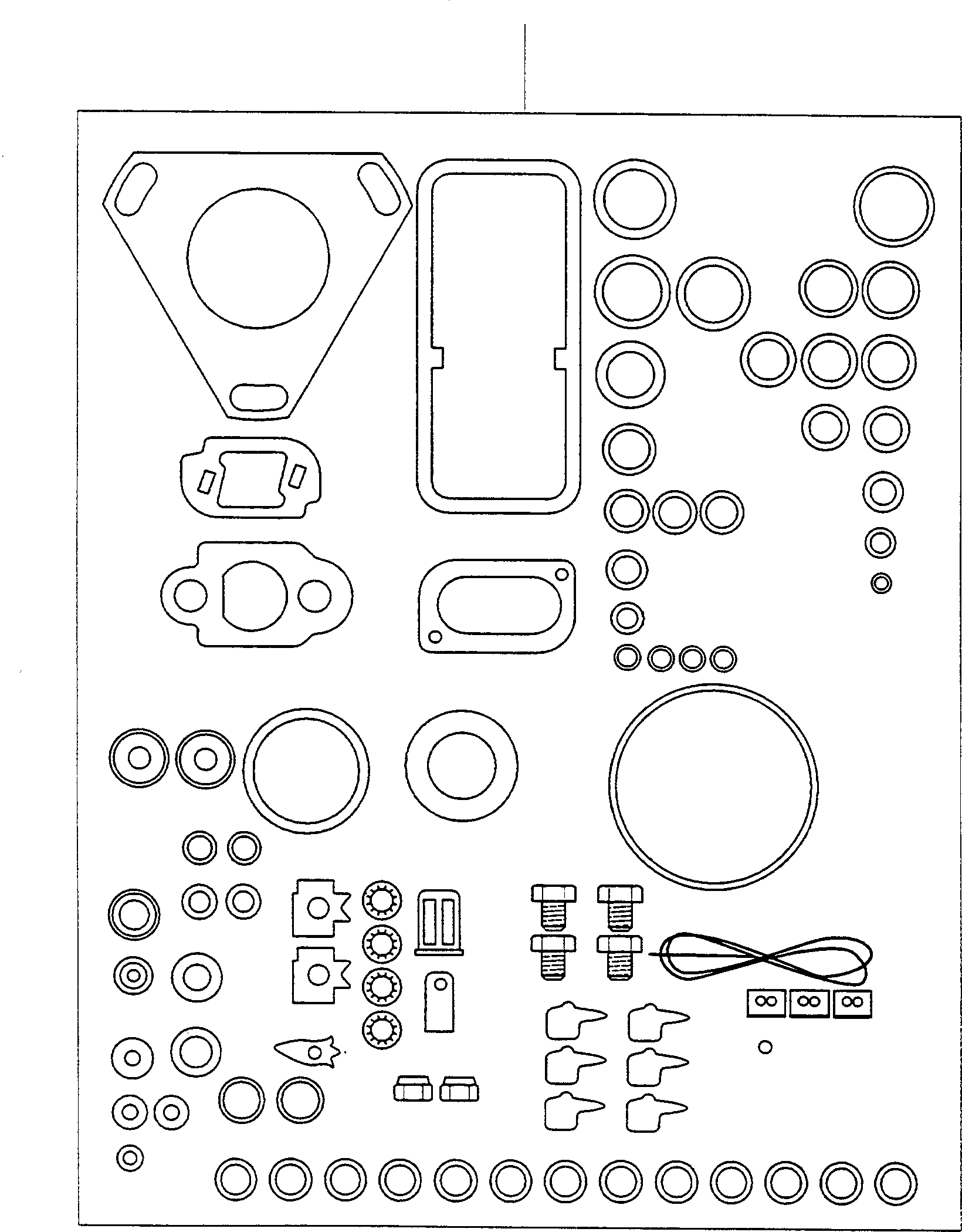 REPAIR KIT 4906802M91 KOMATSU