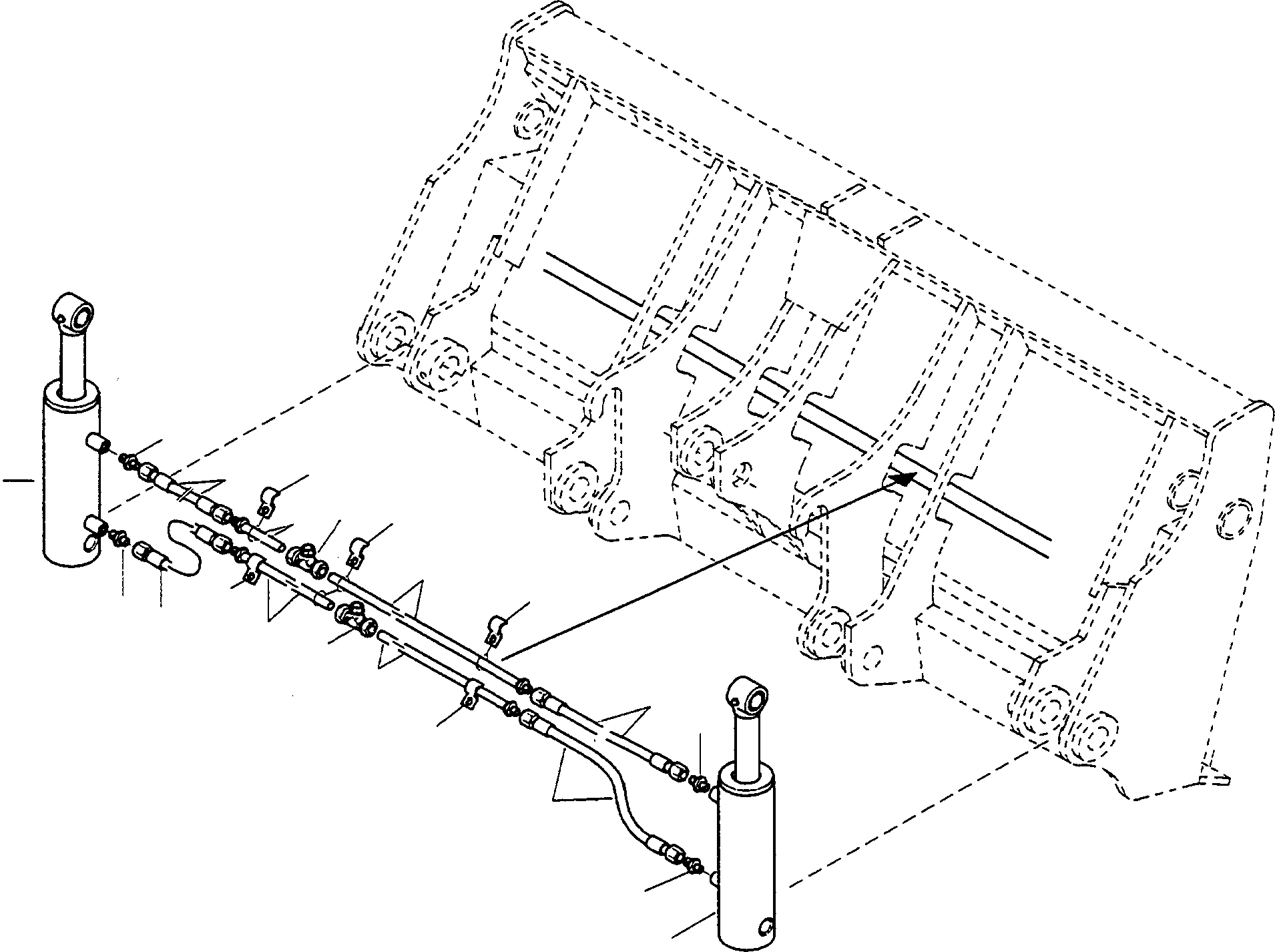 Шланг в сборе 4918392M91 KOMATSU