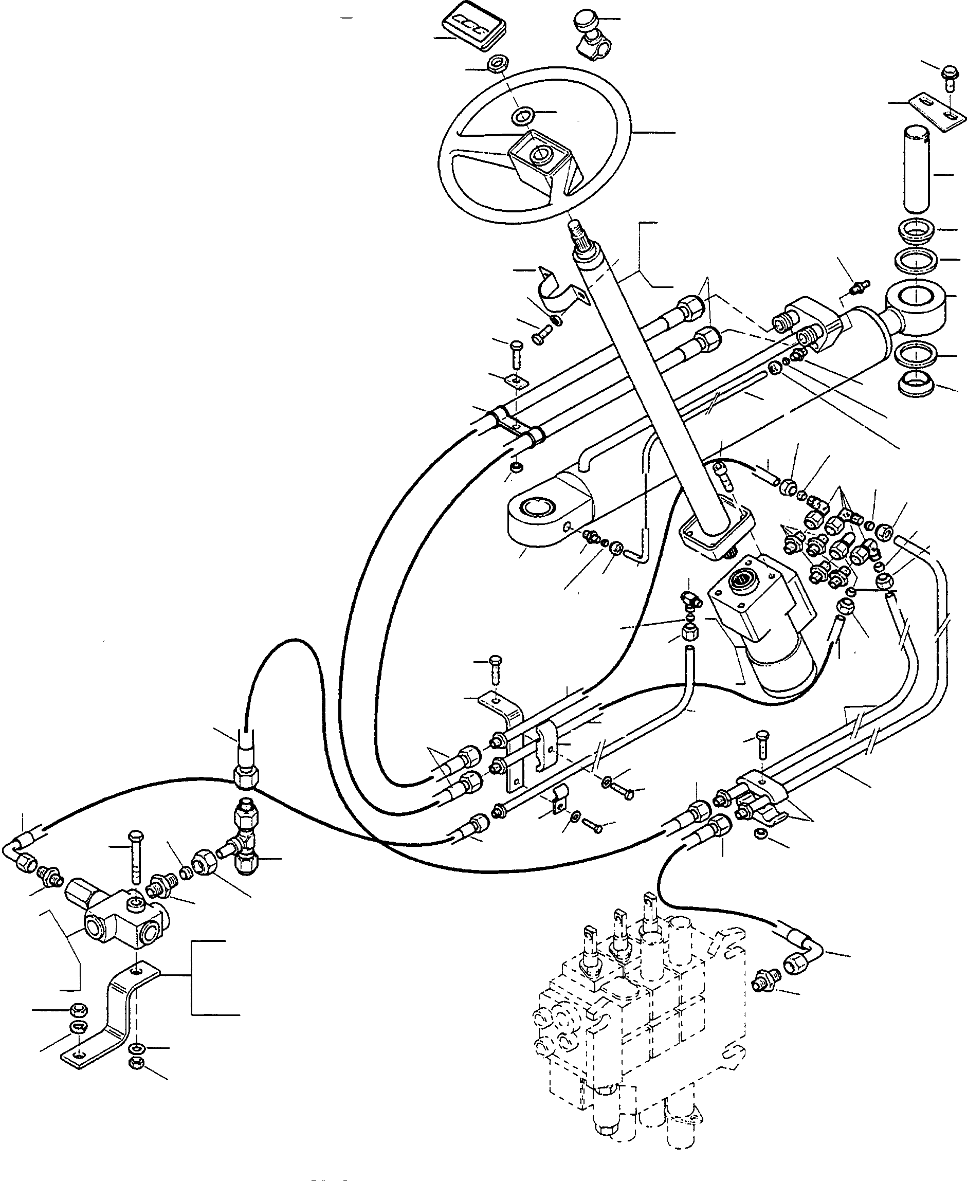 STEERING UNIT 4240236M91 KOMATSU