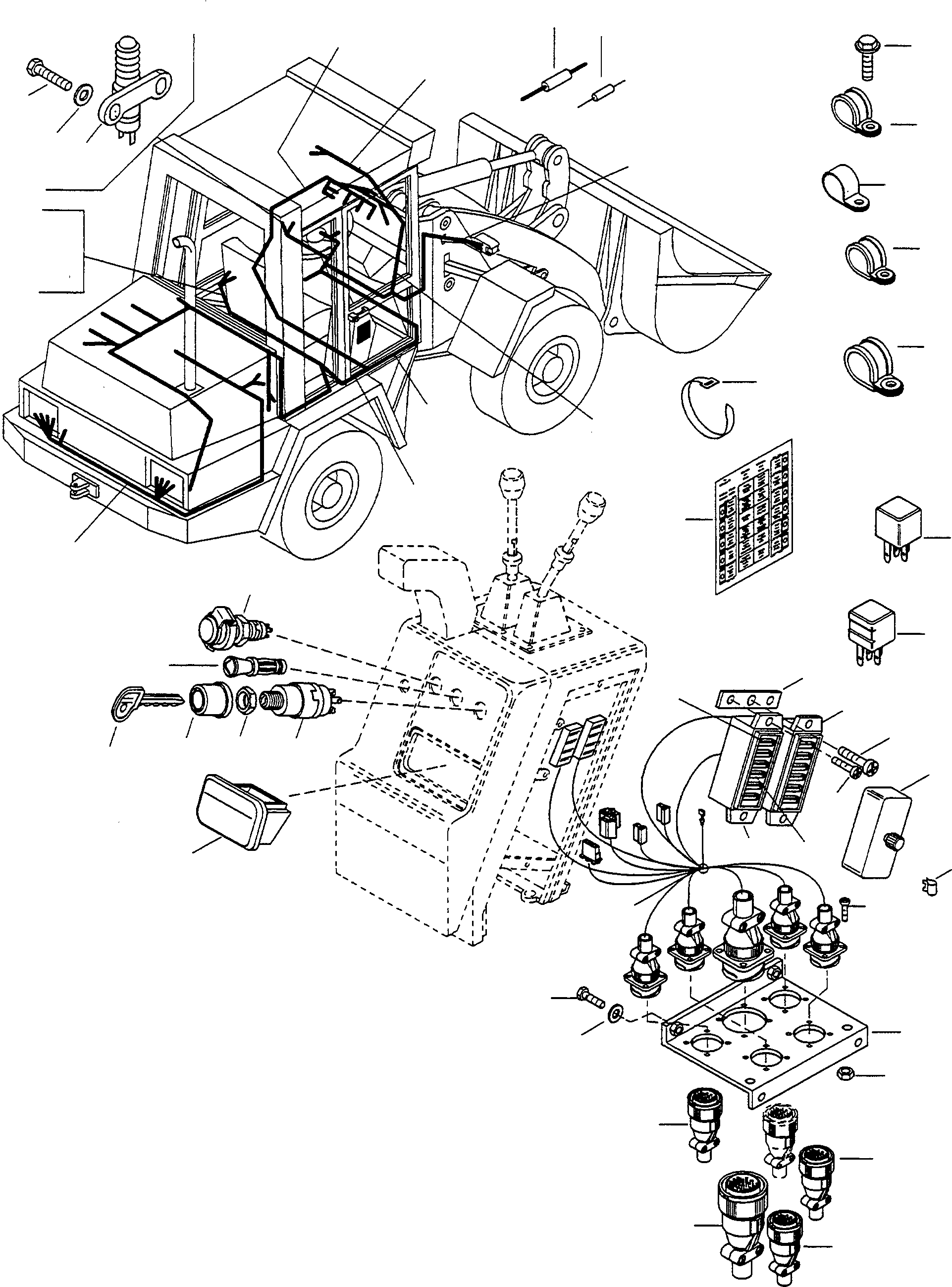 NOTE PLATE 4241085M1 KOMATSU