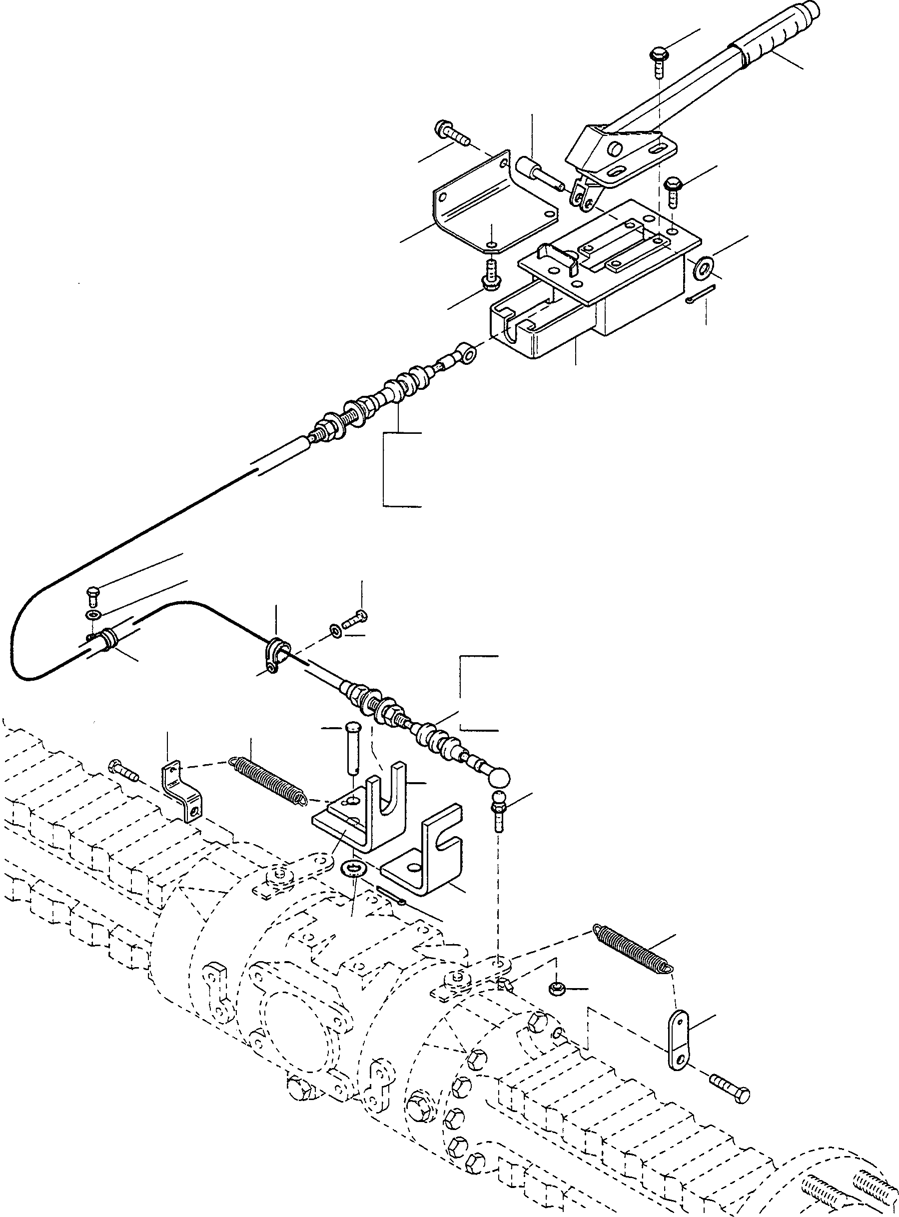 Хомут 4240704M1 KOMATSU