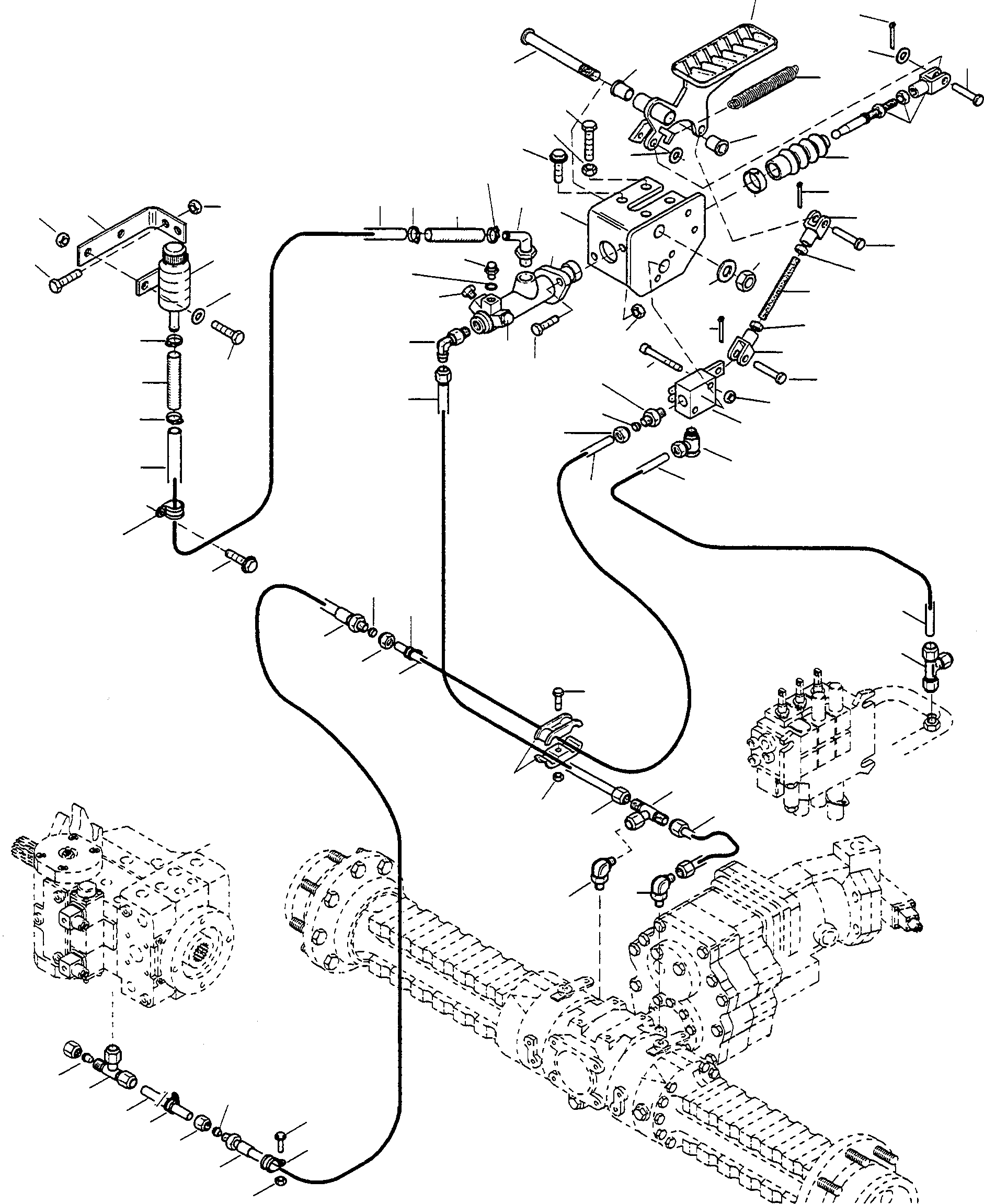 Консоль 4240635M91 KOMATSU