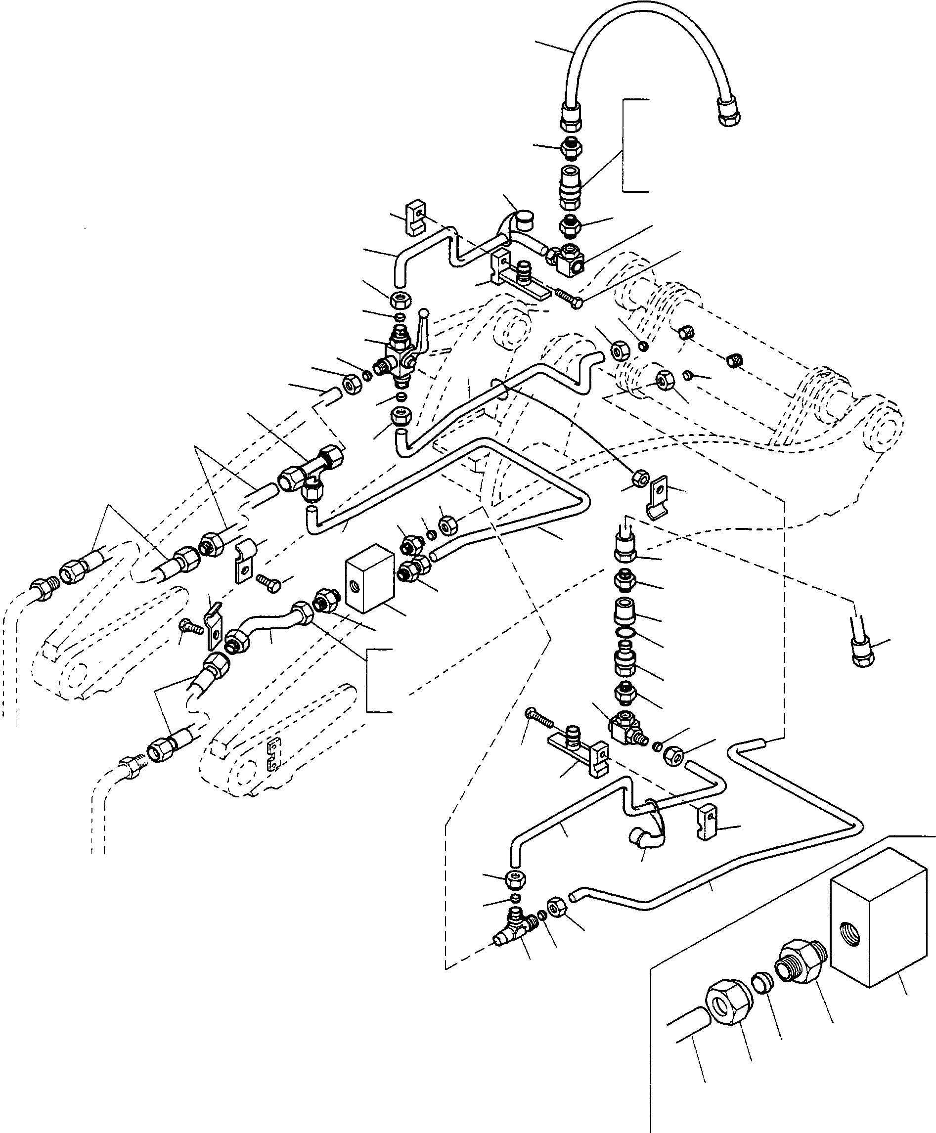 Угловое соединение 2996788M91 KOMATSU
