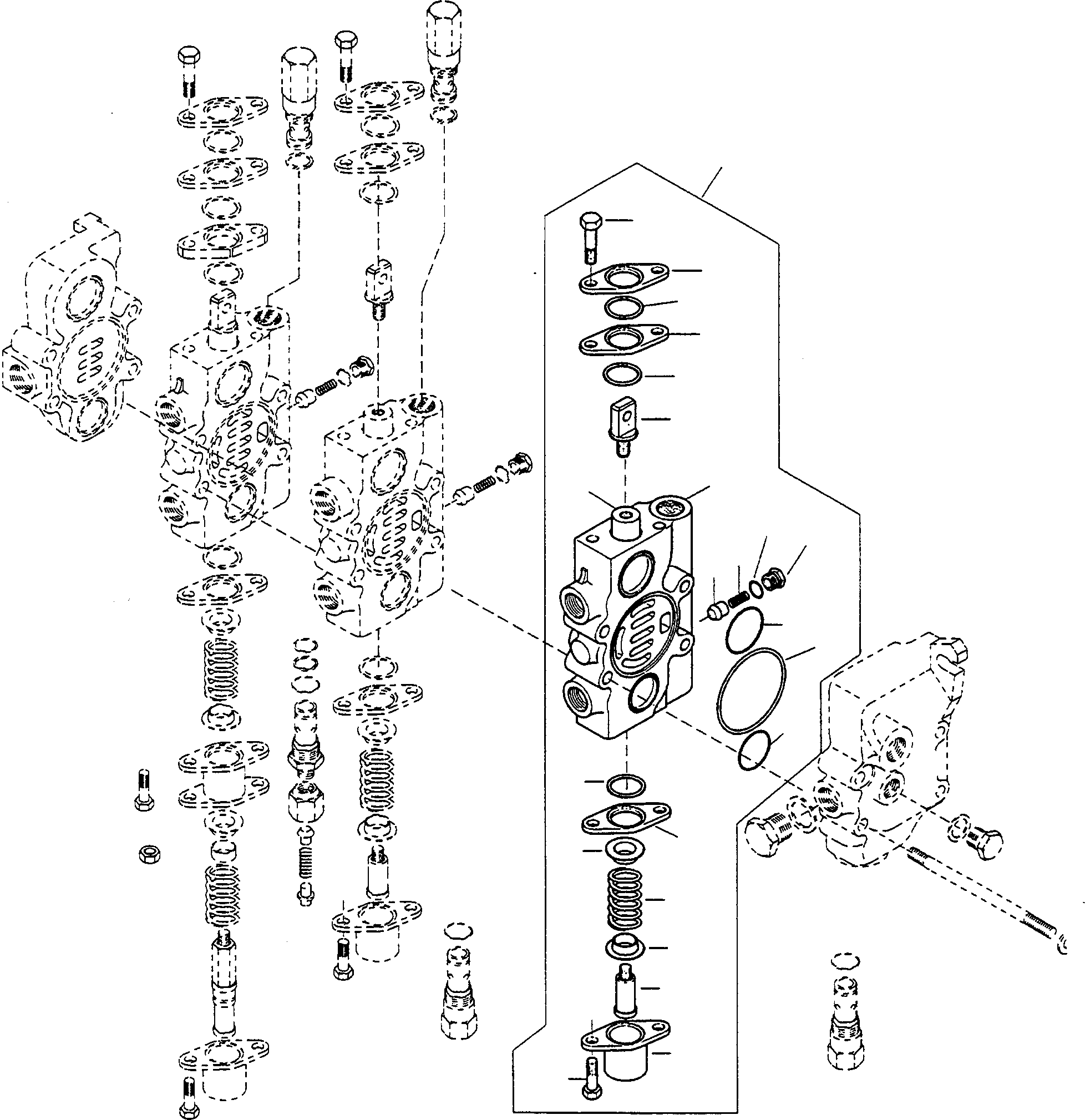 Клапанный блок 4917795M91 KOMATSU