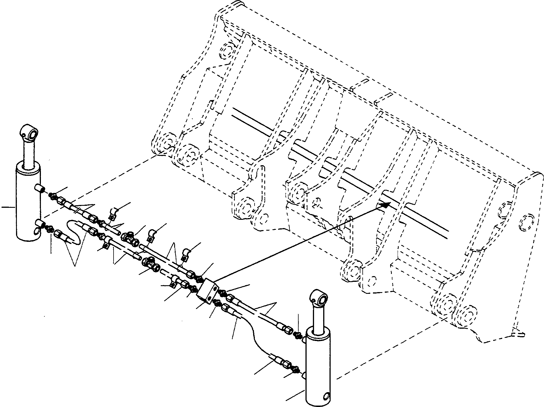 Шланг в сборе 4918382M91 KOMATSU