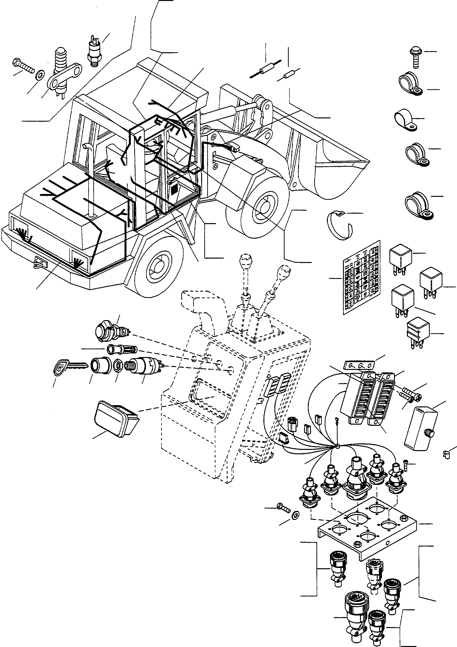 Жгут проводов 4241375M91 KOMATSU