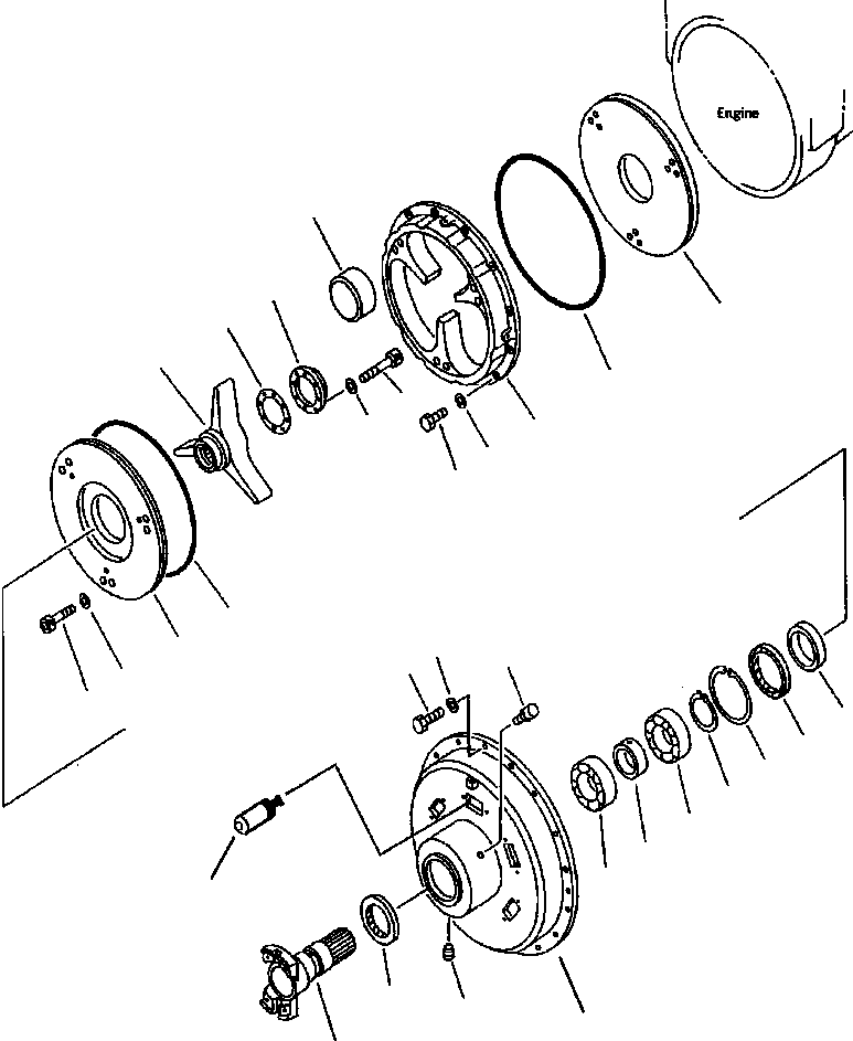 Пробка 07053-00211 KOMATSU