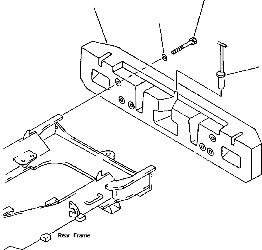 WEIGHT,COUNTER 427-46-15121 KOMATSU
