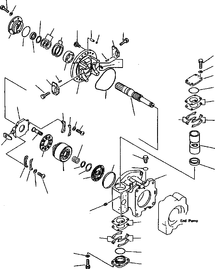 Уплотнительное кольцо круглого сечения 07002-23434 KOMATSU