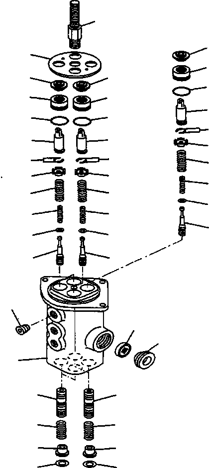 Клапан в сборе 702-16-35000 KOMATSU