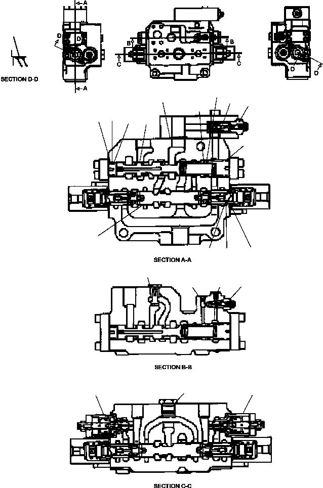 VALVE ASS'Y,STEERING DEMAND 427-S33-2810 KOMATSU