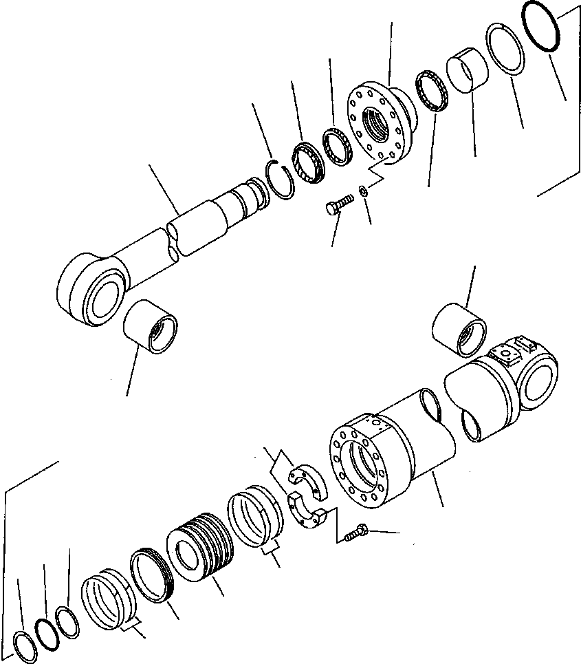 CYLINDER ASS'Y,LIFT (FOR HIGH LIFT) 707-01-02090 KOMATSU