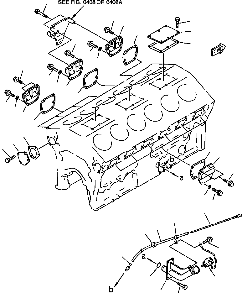 FILLER, OIL 6215-21-7112 KOMATSU