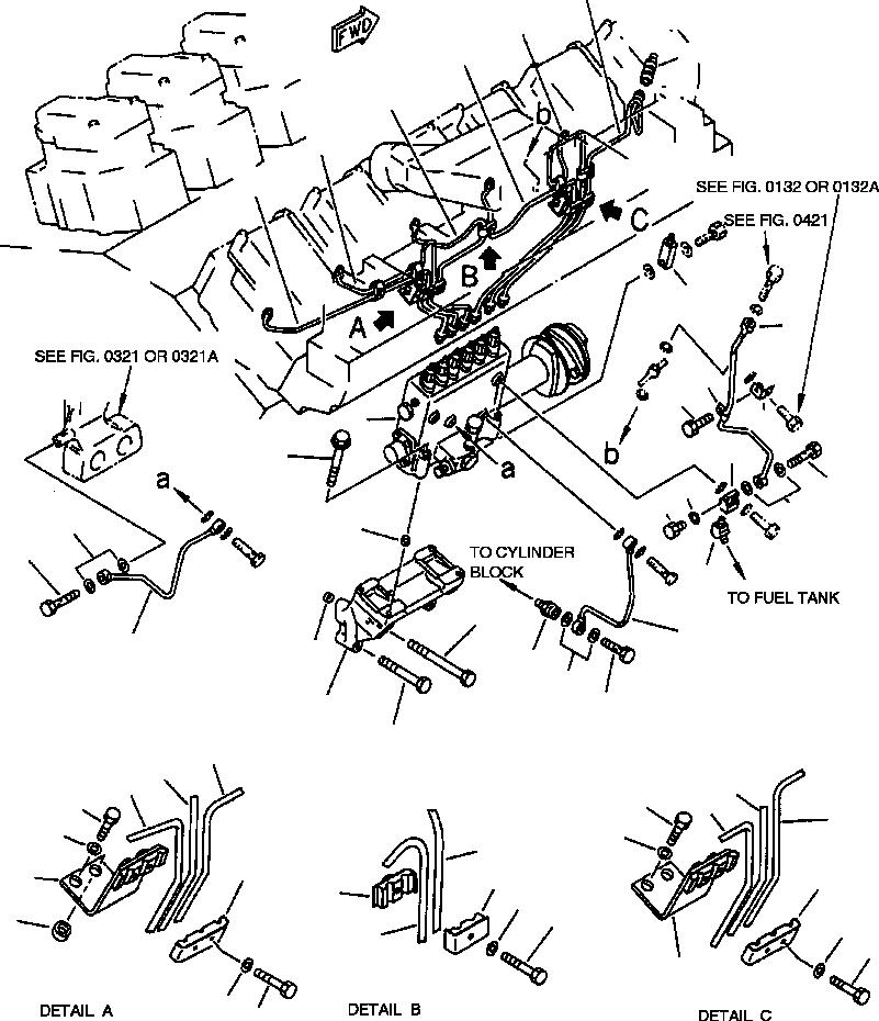 Трубка 6215-71-5331 KOMATSU