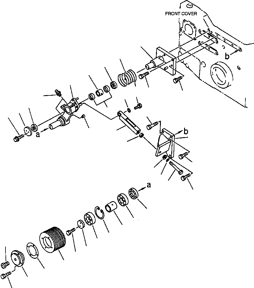 Прокладка 6162-62-3740 KOMATSU