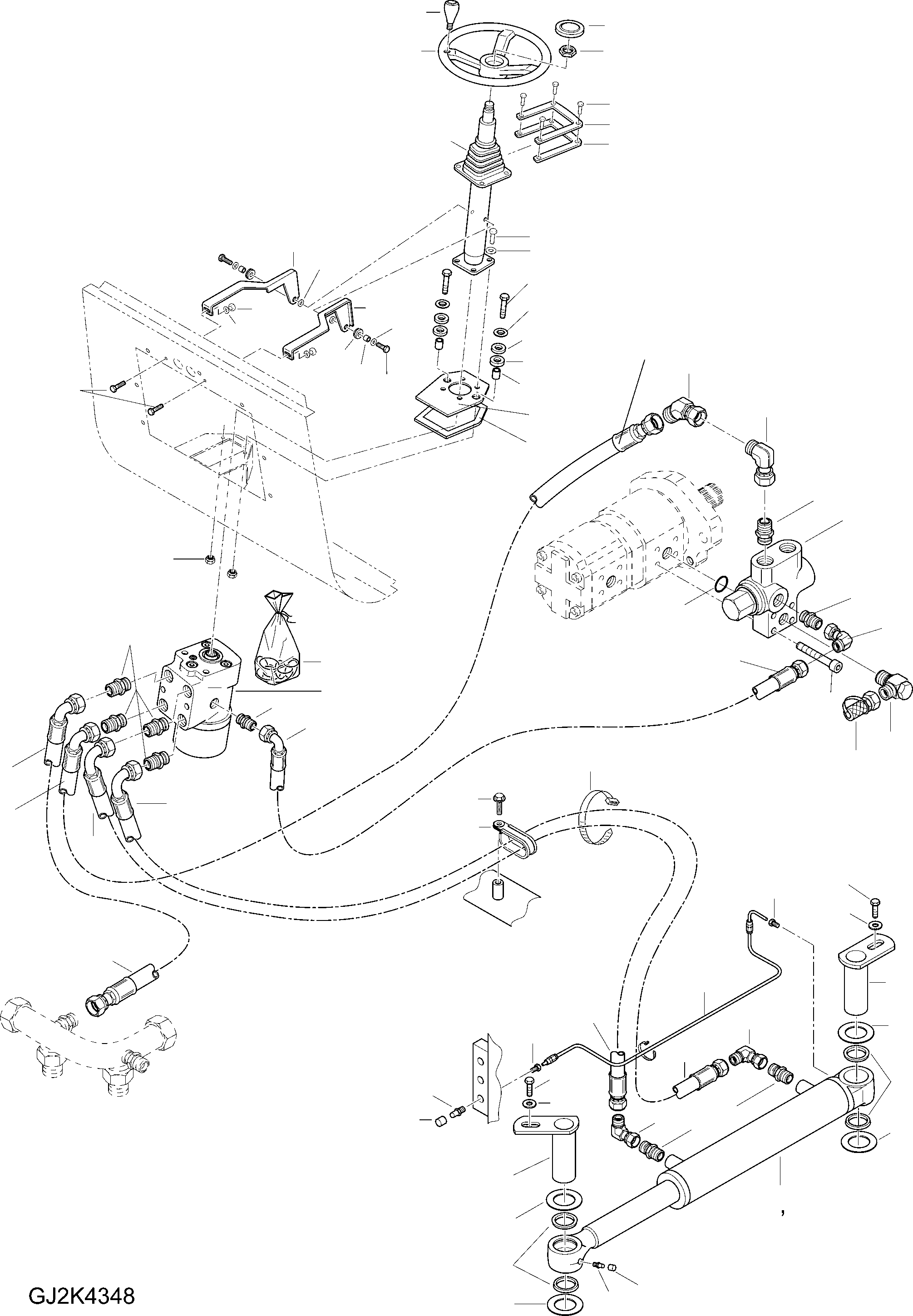 GREASE LINE 42T-40-12A40 KOMATSU