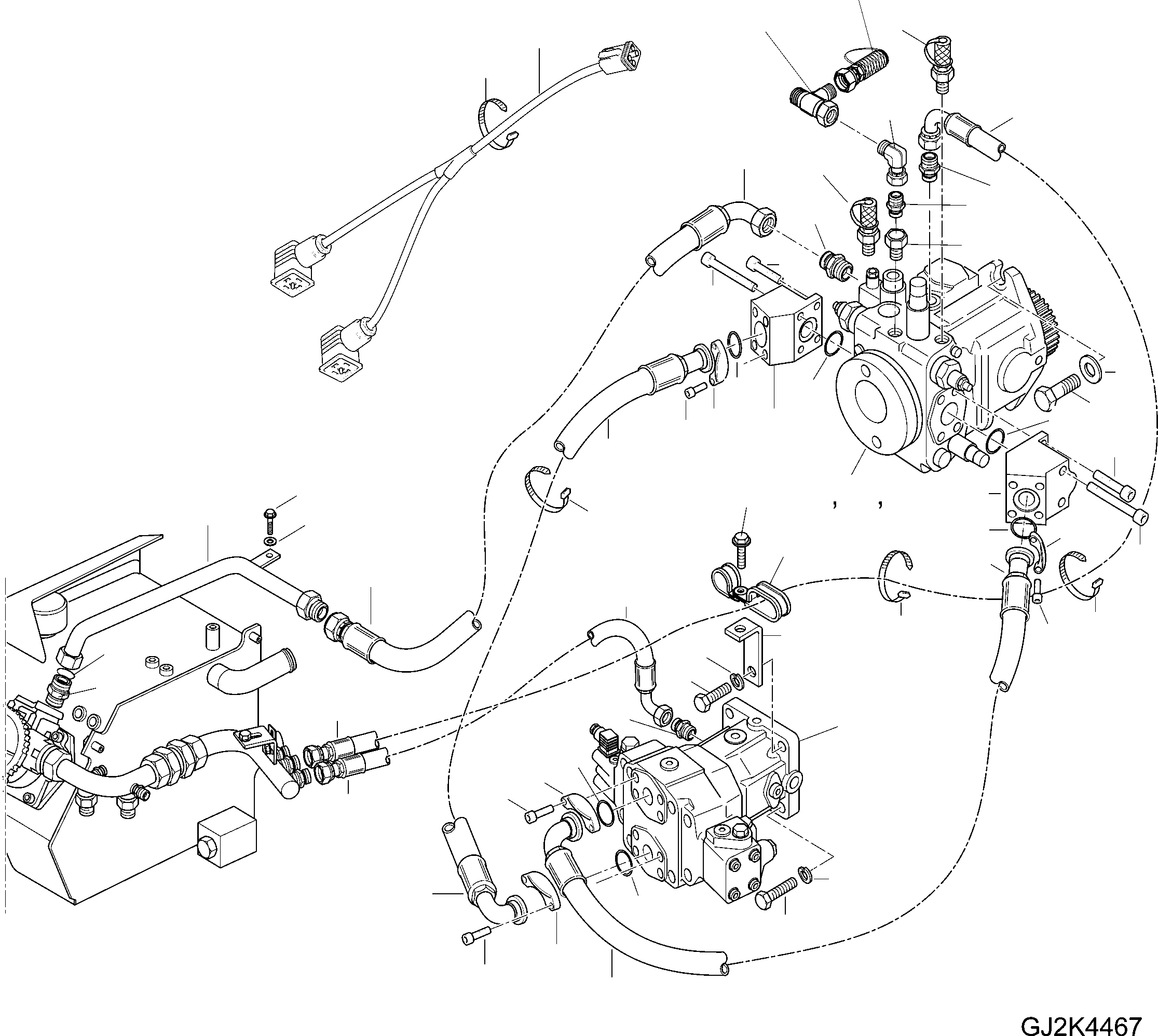 Шланг в сборе 42U-09-H3960 KOMATSU