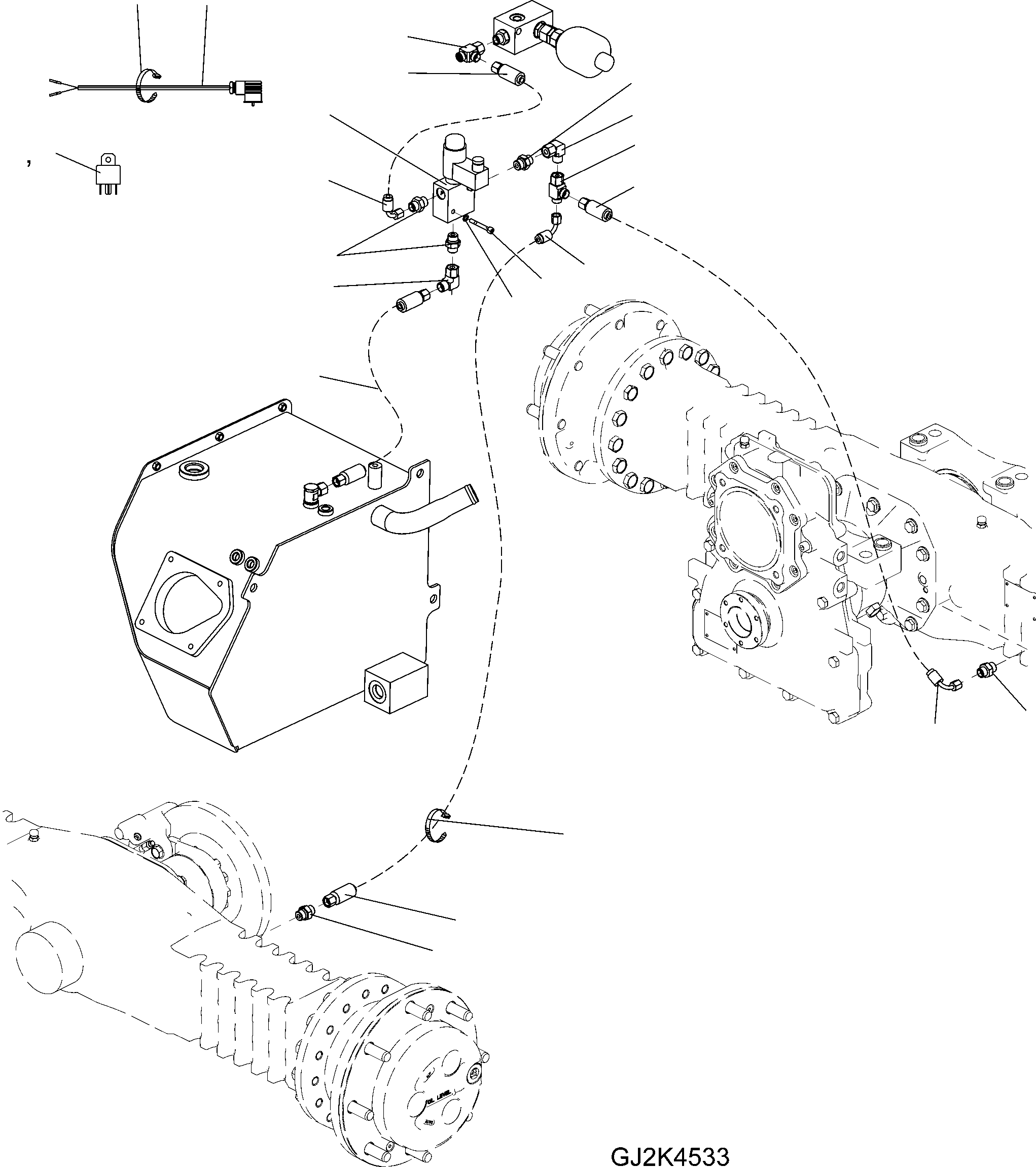Шланг в сборе 42U-09-H3740 KOMATSU