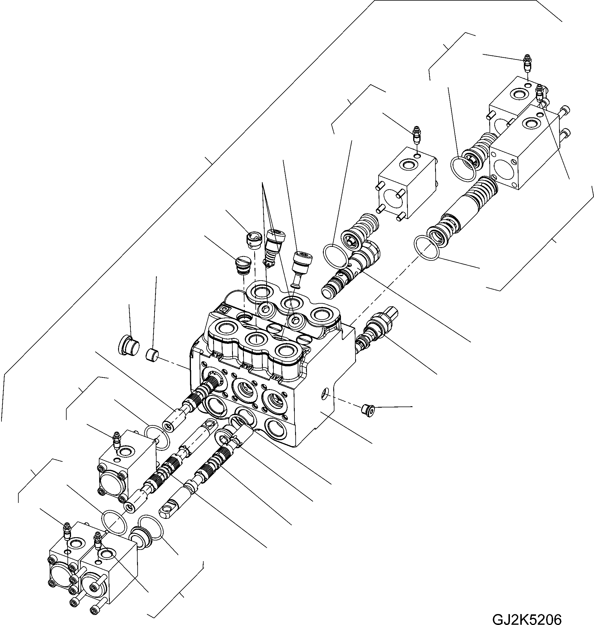 Золотник 42T-64-H0R73 KOMATSU