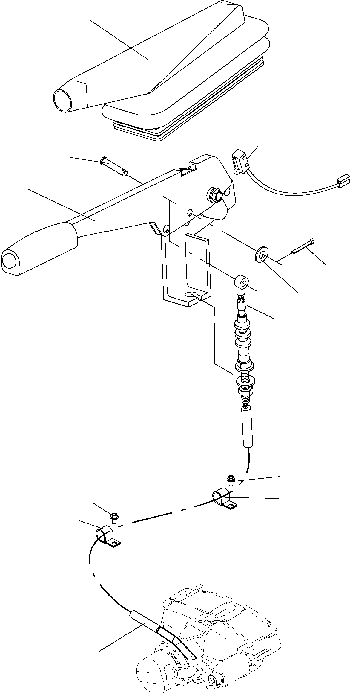 BRAKE LEVER 42T-22-26100 KOMATSU