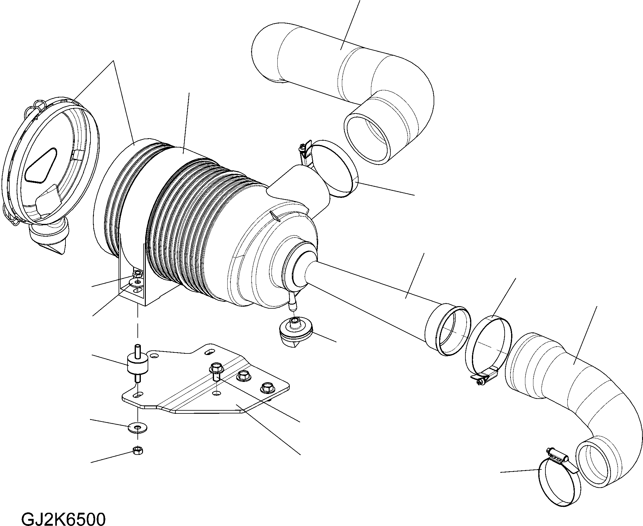 MANIFOLD AIRCLEANER 42U-01-33040 KOMATSU