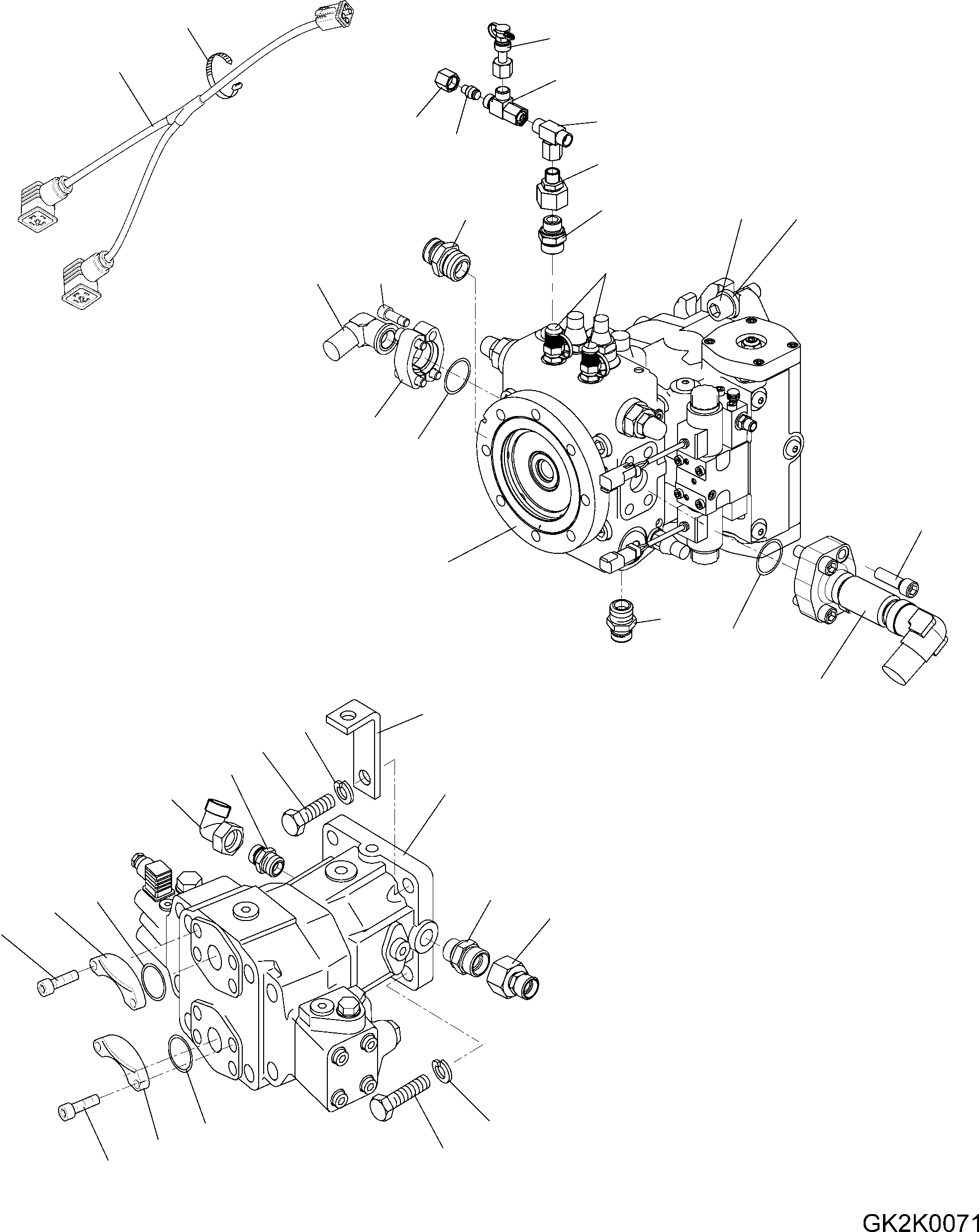 HYDRAULIC PUMP (42U-17-31030) KOMATSU