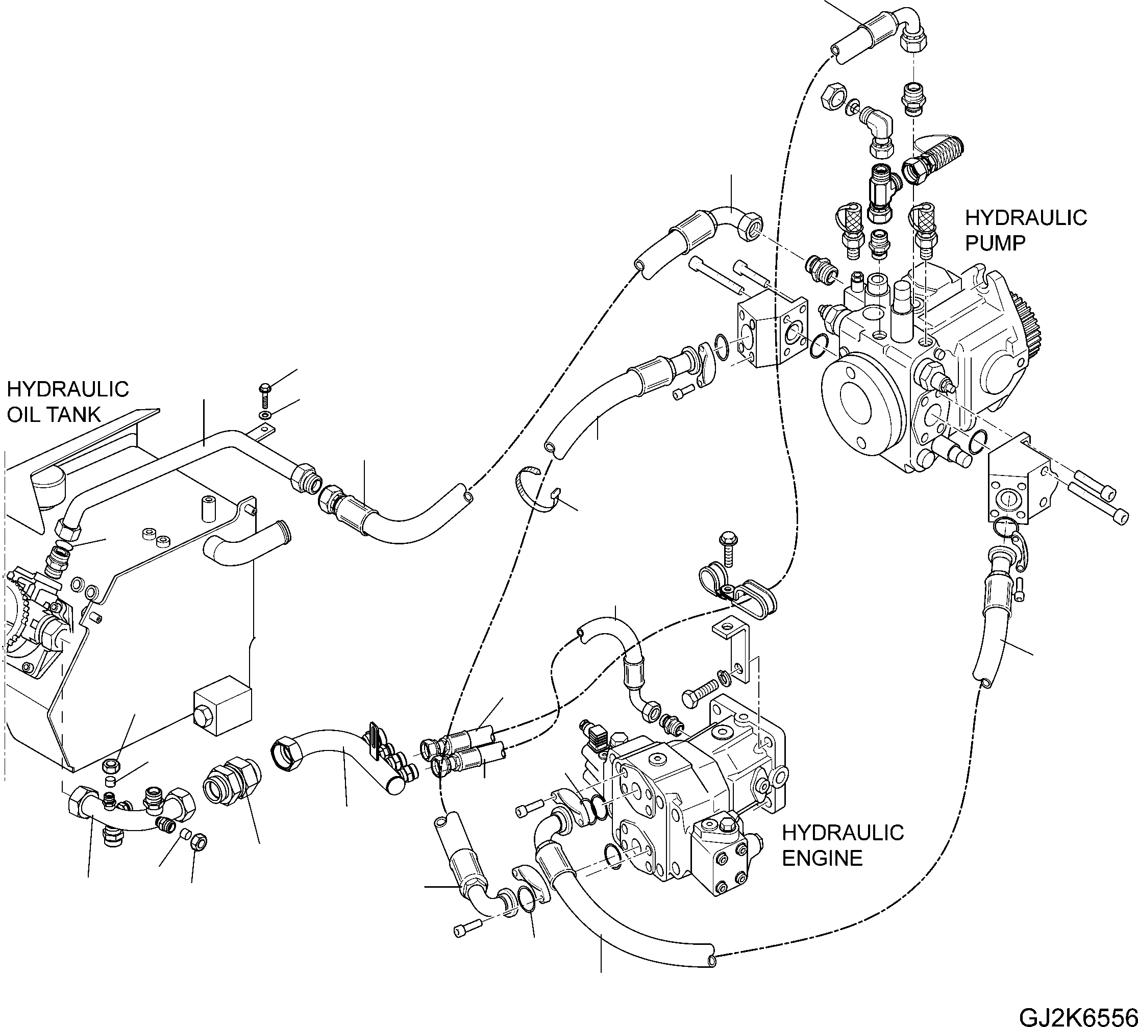 Трубка 42U-60-35130 KOMATSU