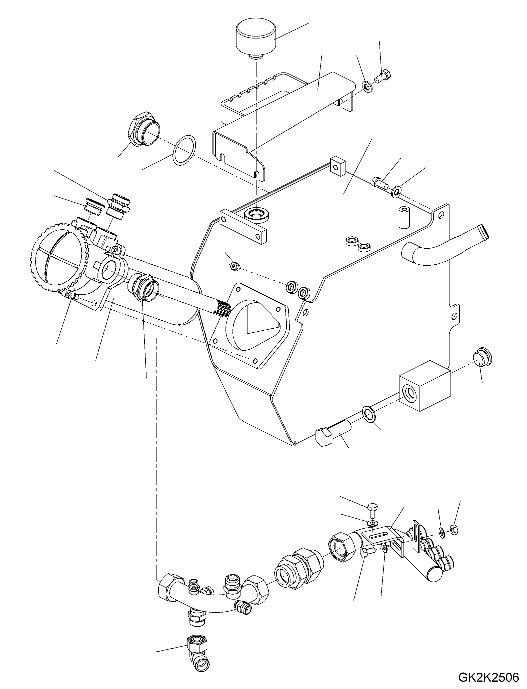 Подножка 42U-60-25020 KOMATSU