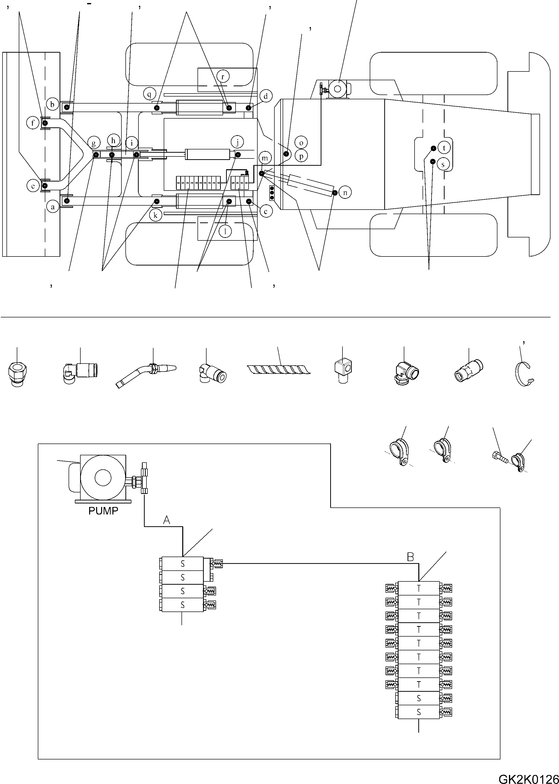 FEEDER ASSEMBLY (42U-09-H0P10) KOMATSU
