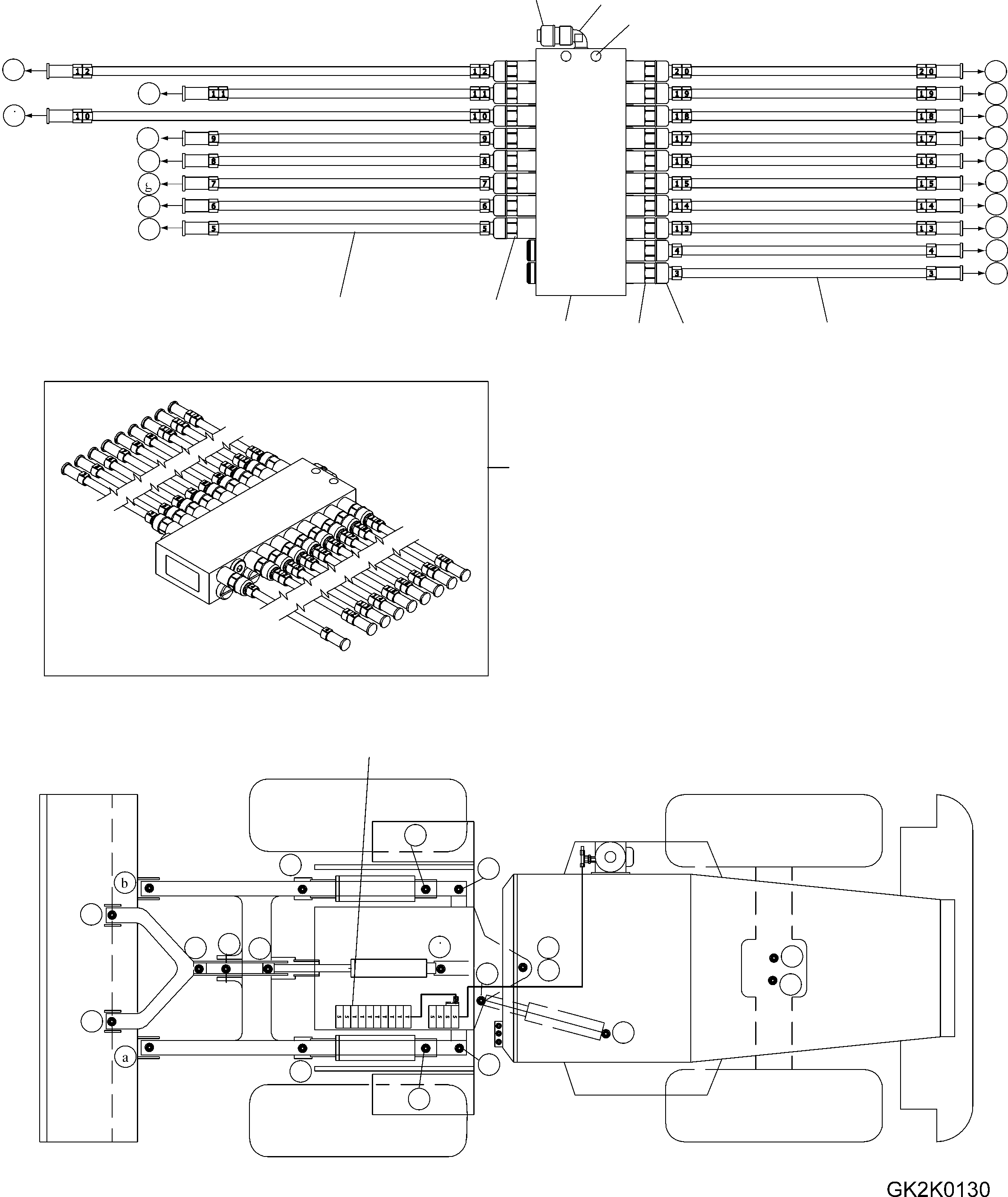 FEEDER ASSEMBLY (\8\42U-09-H0P10) KOMATSU