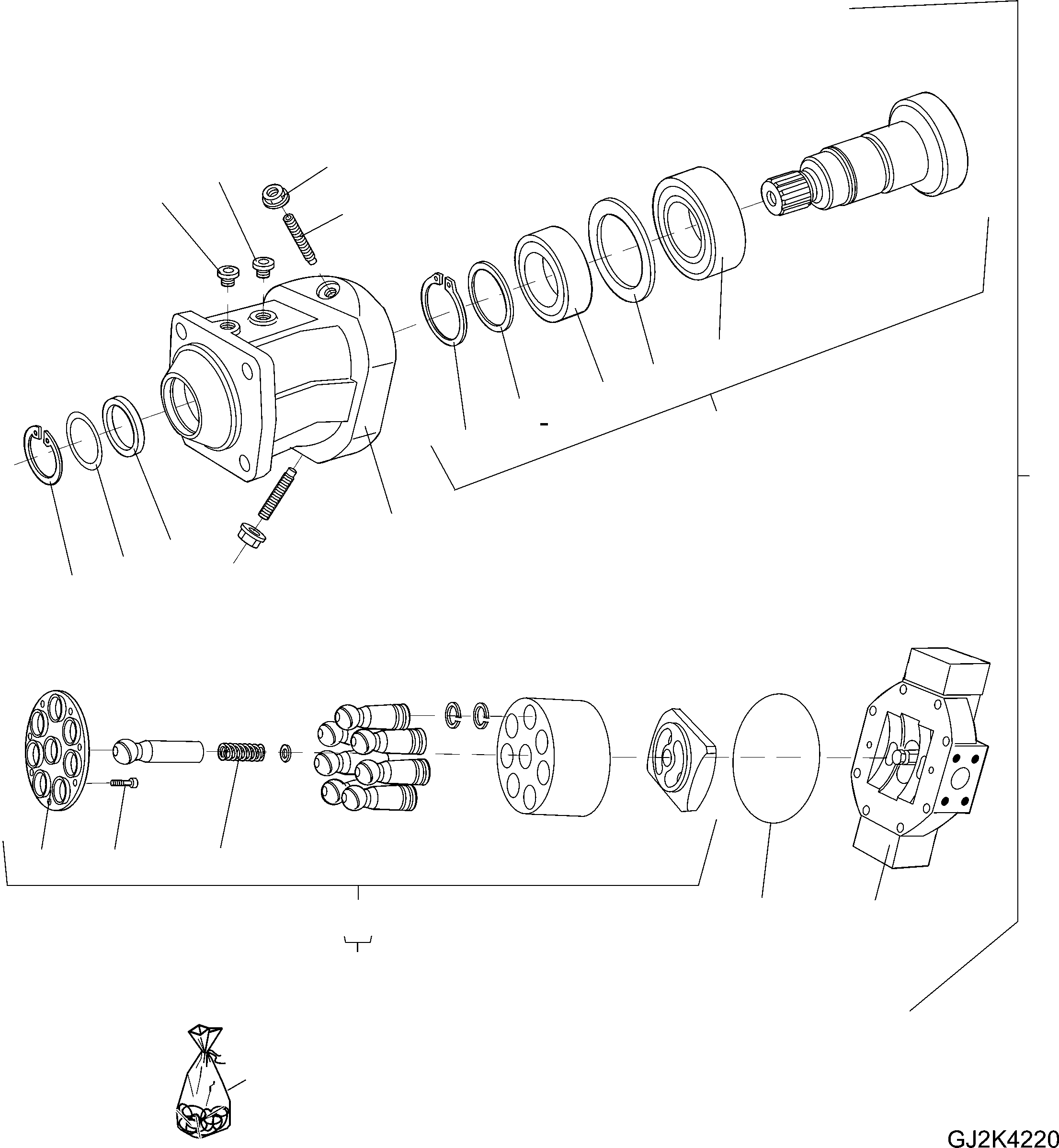 VARIATOR (42T-17-H0P46) KOMATSU